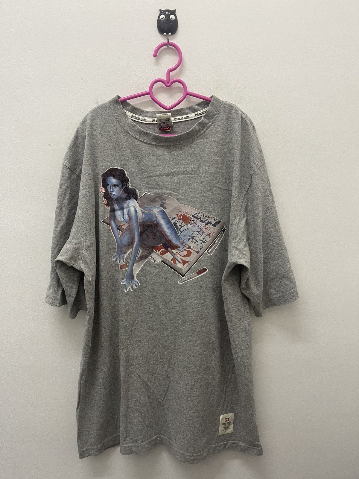 Ecko Unltd. Rare Vintage ECKO UNLTD Graffiti Balvin Graffiti Rap Tee Size US L / EU 52-54 / 3 - 1 Thumbnail