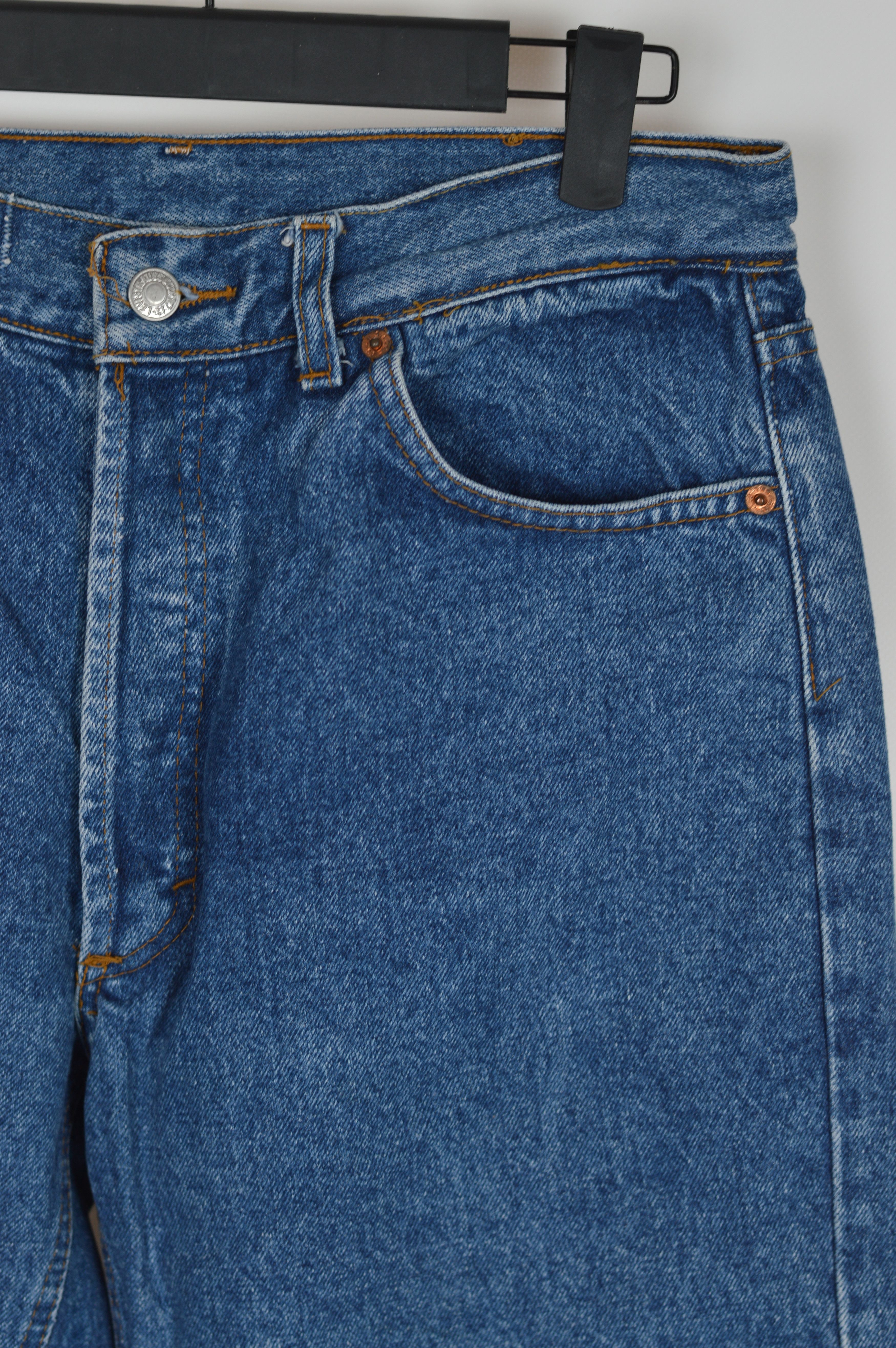 Levi's × Levi's Vintage Clothing × Vintage Vintage Made In USA Levi's 501 Blue Denim Pant Size US 33 - 7 Thumbnail