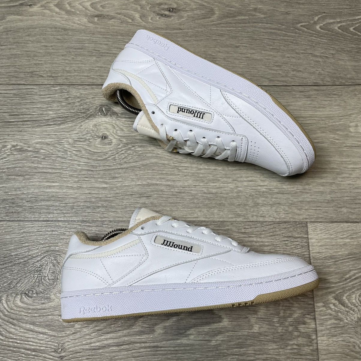 JJJJound × Reebok Reebok Club C Jjjjound White Beige FY6066 Size 42,5 Size US 9.5 / EU 42-43 - 2 Thumbnail