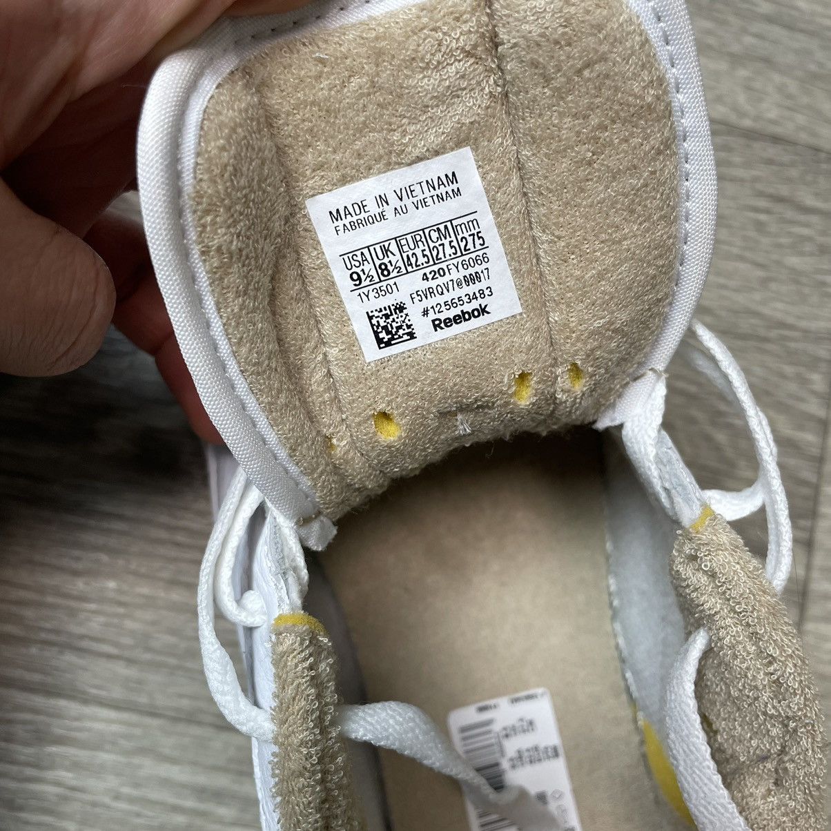 JJJJound × Reebok Reebok Club C Jjjjound White Beige FY6066 Size 42,5 Size US 9.5 / EU 42-43 - 6 Thumbnail