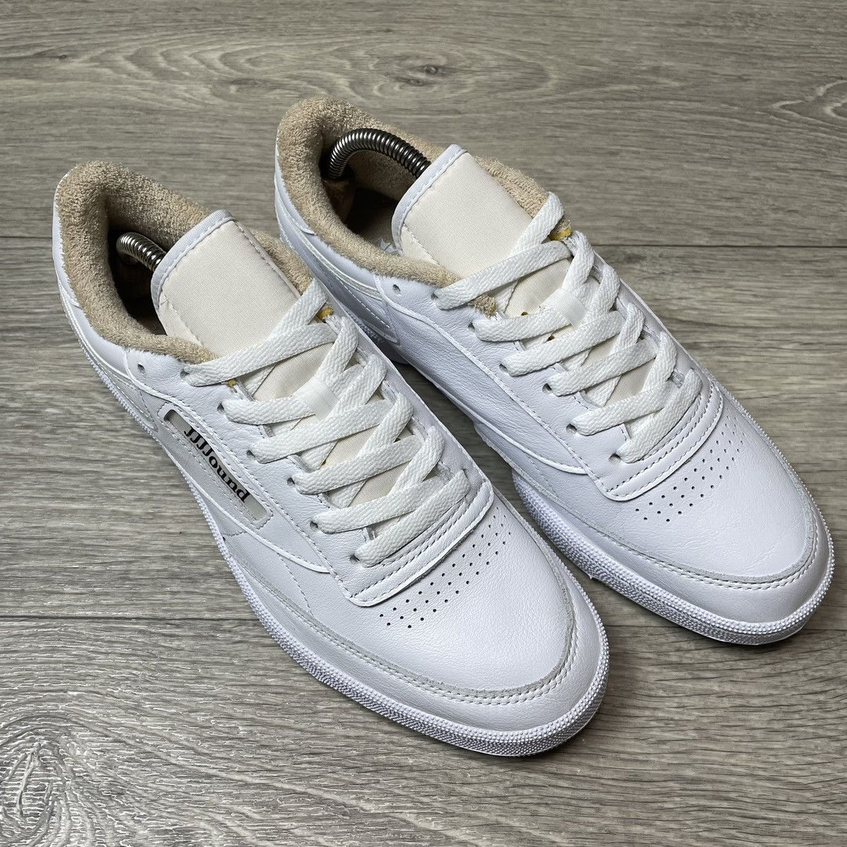 JJJJound × Reebok Reebok Club C Jjjjound White Beige FY6066 Size 42,5 Size US 9.5 / EU 42-43 - 3 Thumbnail
