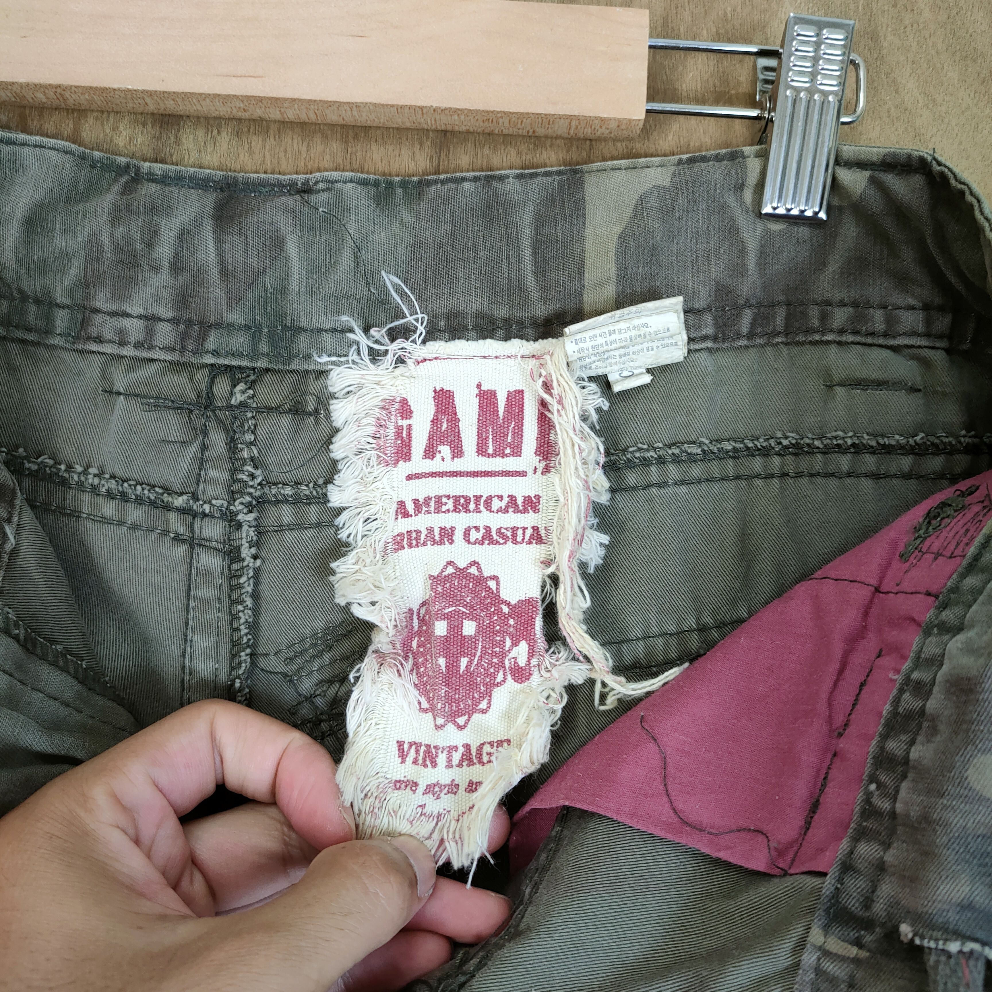 Japanese Brand × Seditionaries × Vintage VINTAGE GAME FADED BONDAGE CARGO PANTS Size US 34 / EU 50 - 13 Thumbnail