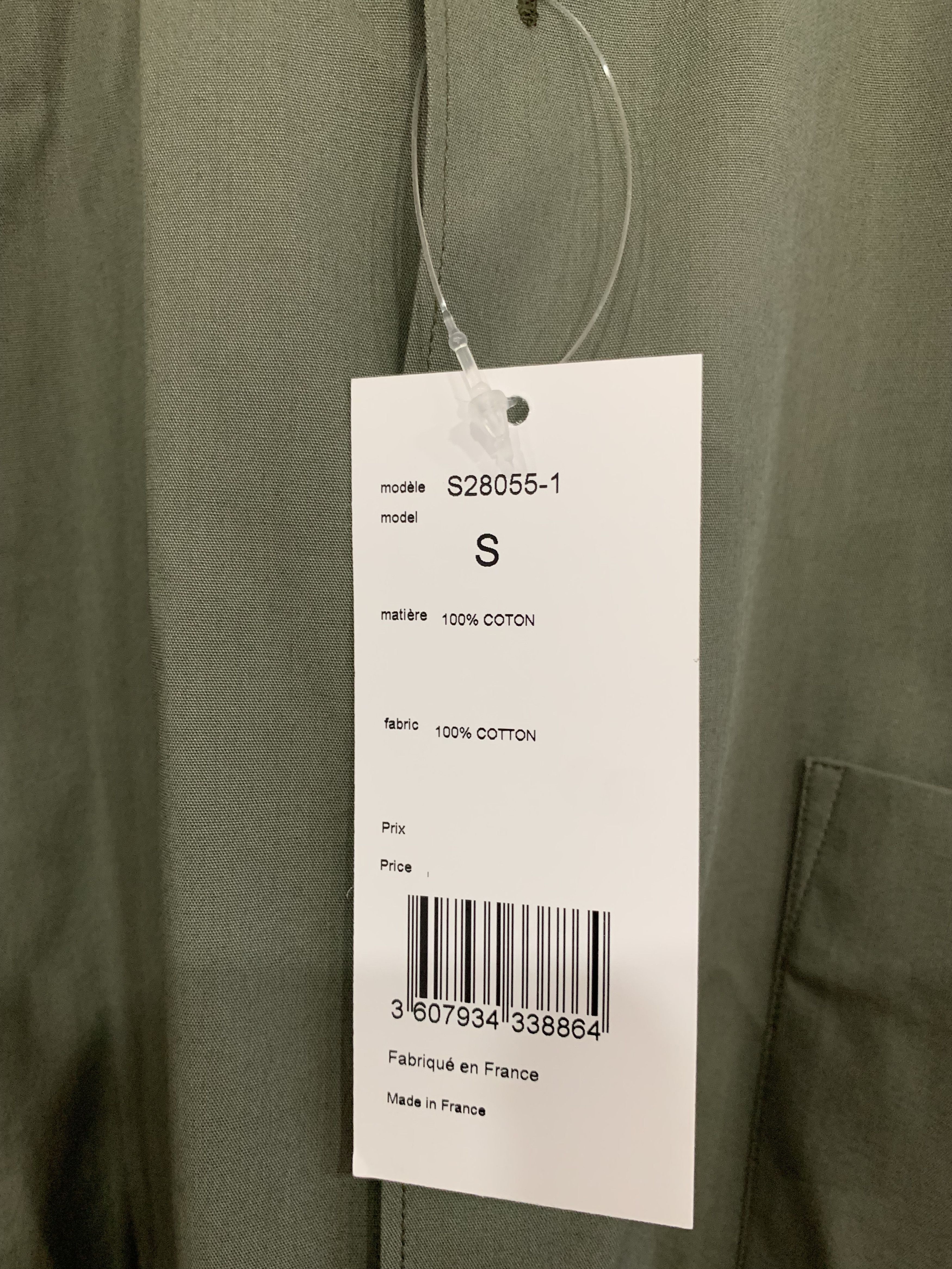 Comme des Garcons × Comme des Garcons SHIRT WT comme des garcons SHIRtT army flight zipper shirt Size US S / EU 44-46 / 1 - 4 Thumbnail