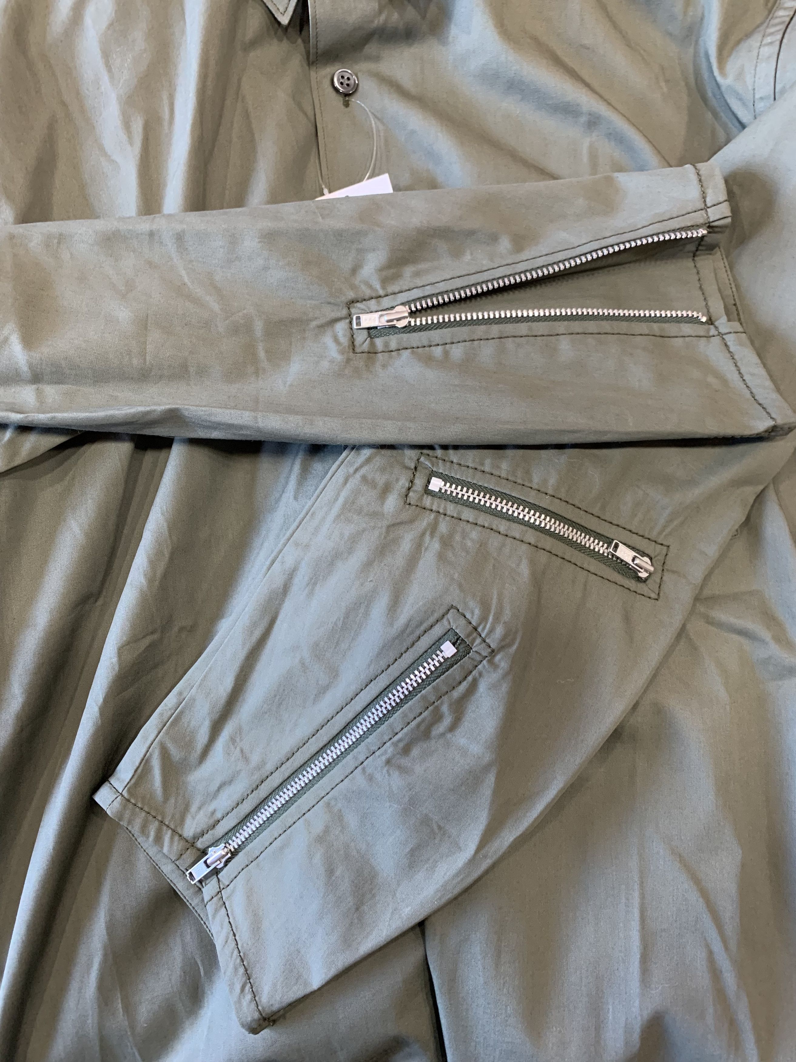 Comme des Garcons × Comme des Garcons SHIRT WT comme des garcons SHIRtT army flight zipper shirt Size US S / EU 44-46 / 1 - 11 Thumbnail
