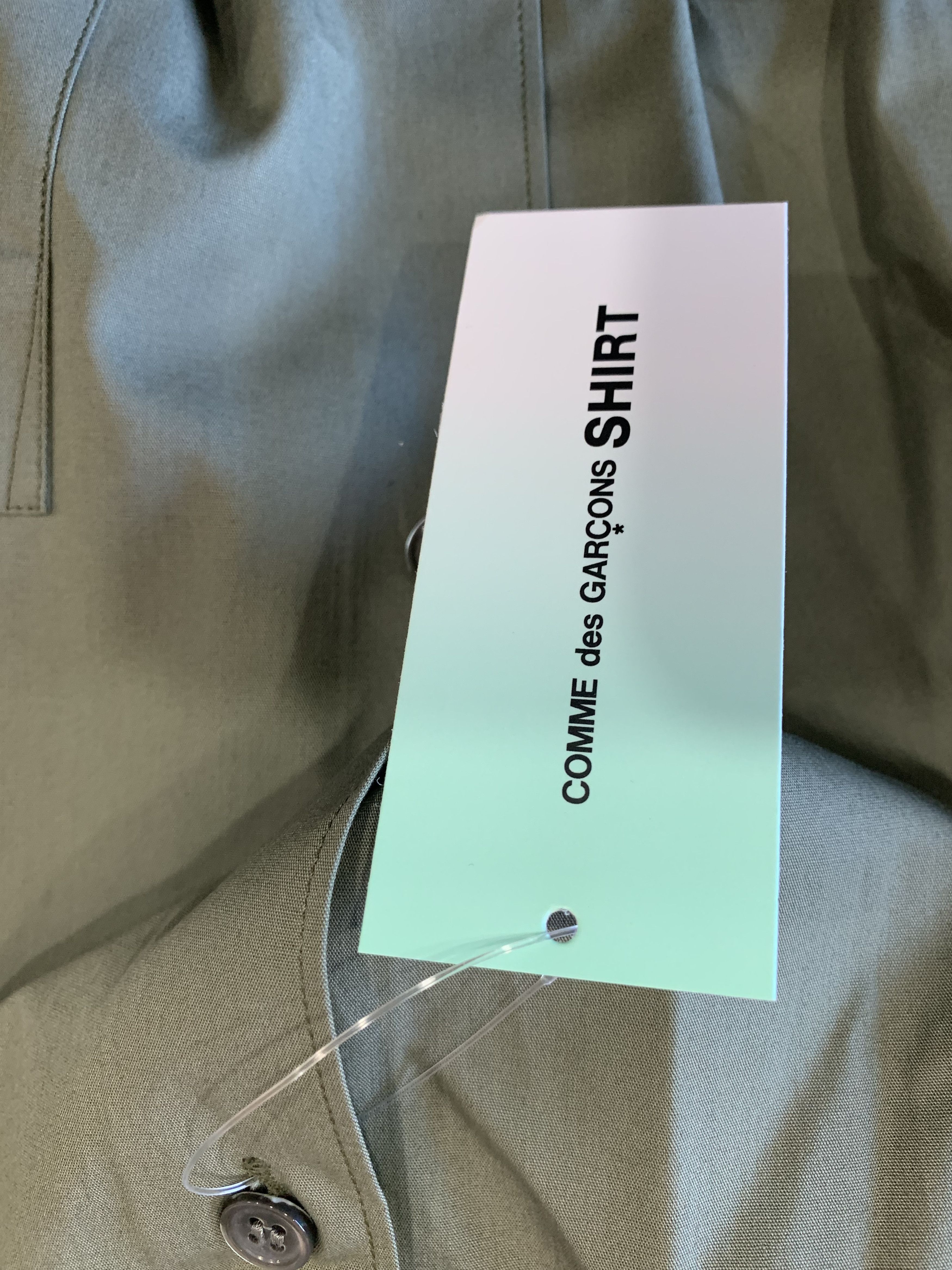 Comme des Garcons × Comme des Garcons SHIRT WT comme des garcons SHIRtT army flight zipper shirt Size US S / EU 44-46 / 1 - 8 Thumbnail