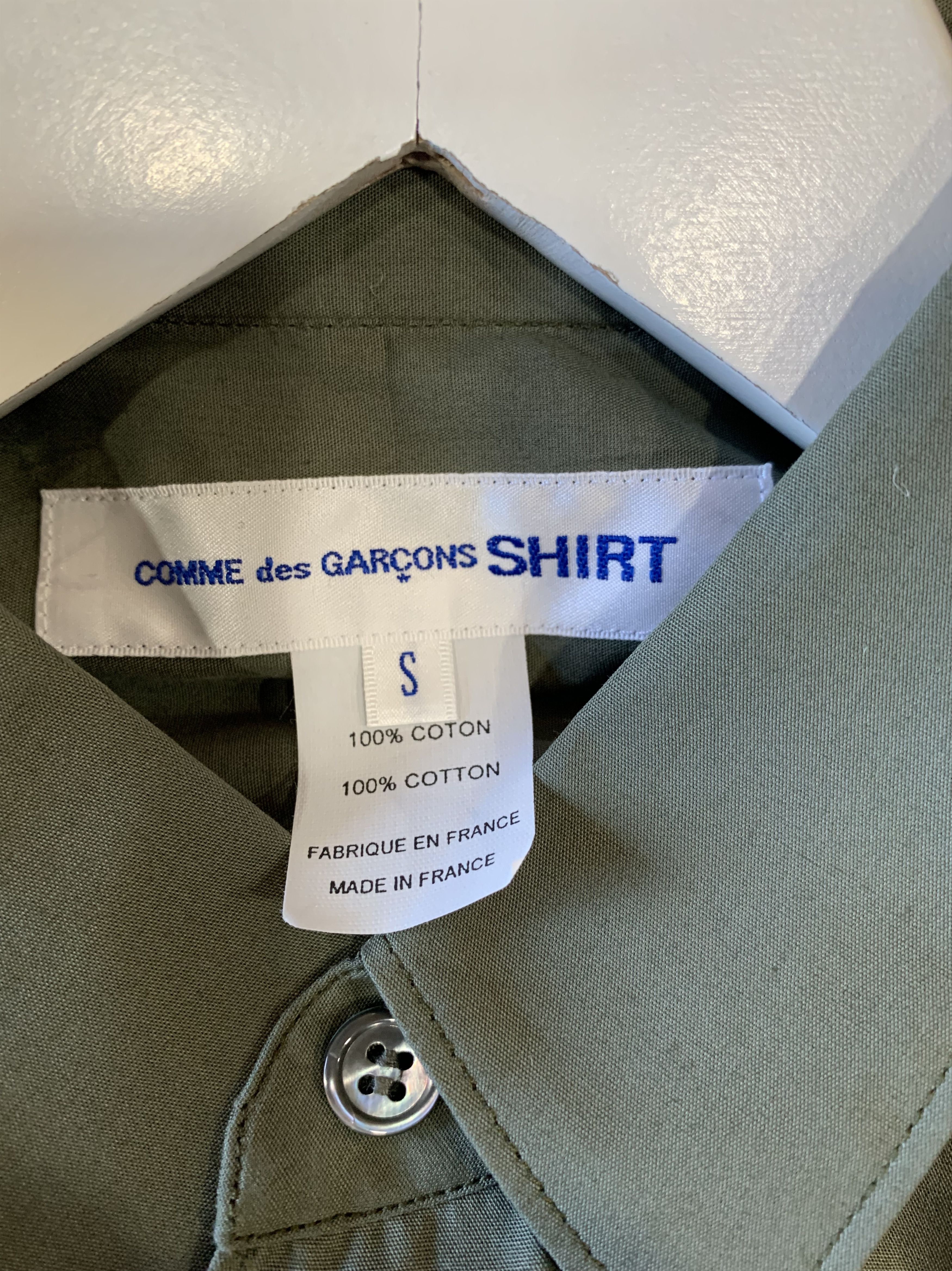 Comme des Garcons × Comme des Garcons SHIRT WT comme des garcons SHIRtT army flight zipper shirt Size US S / EU 44-46 / 1 - 6 Thumbnail