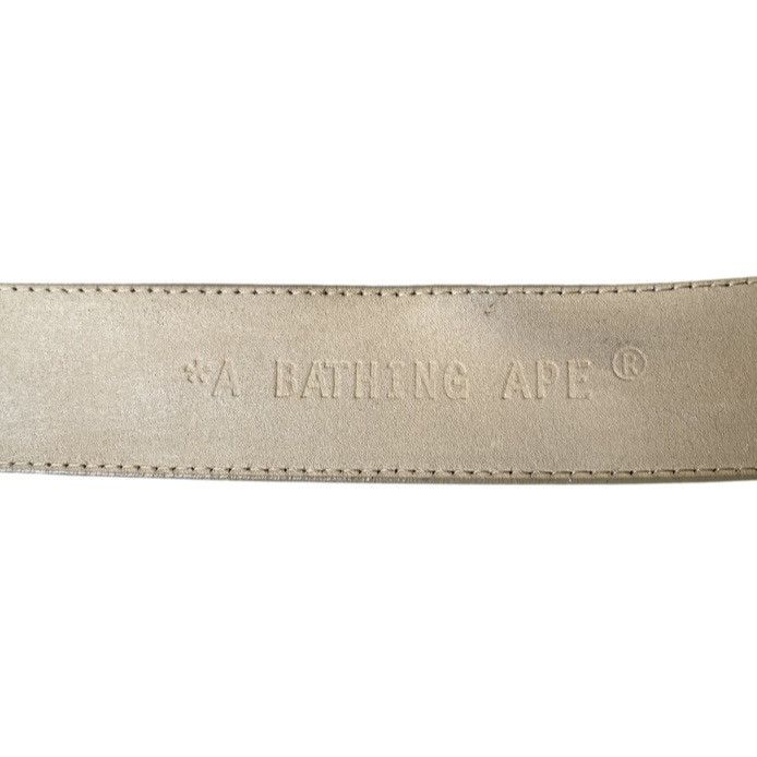 Bape Bape Check Leather Belt Size ONE SIZE - 5 Thumbnail
