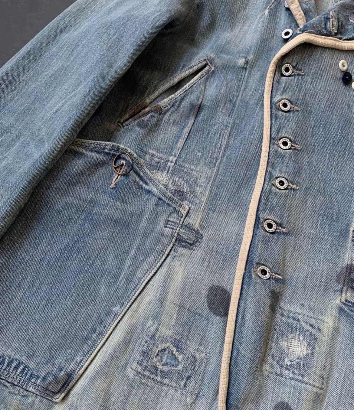 Kapital Kapital BORO denim JKT Size US S / EU 44-46 / 1 - 7 Thumbnail