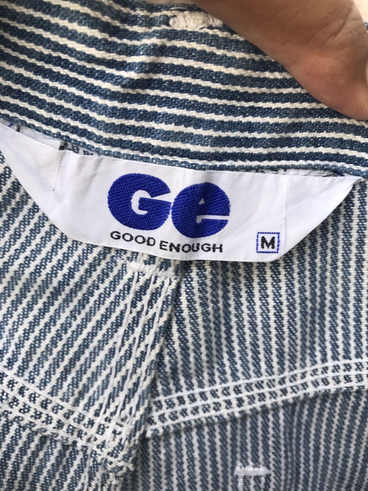 Good Enough × Hiroshi Fujiwara GOOD ENOUGH HICKORY STRIPE PANTS HIROSHI FUJIWARA DESIGN Size US 32 / EU 48 - 3 Thumbnail