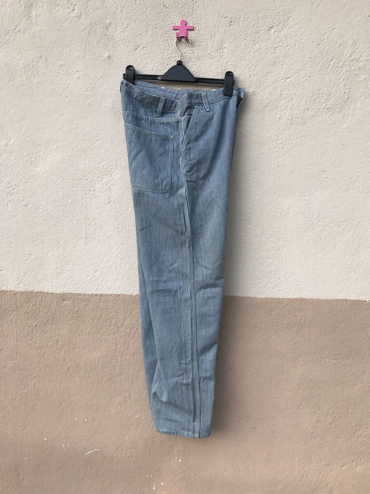 Good Enough × Hiroshi Fujiwara GOOD ENOUGH HICKORY STRIPE PANTS HIROSHI FUJIWARA DESIGN Size US 32 / EU 48 - 5 Thumbnail