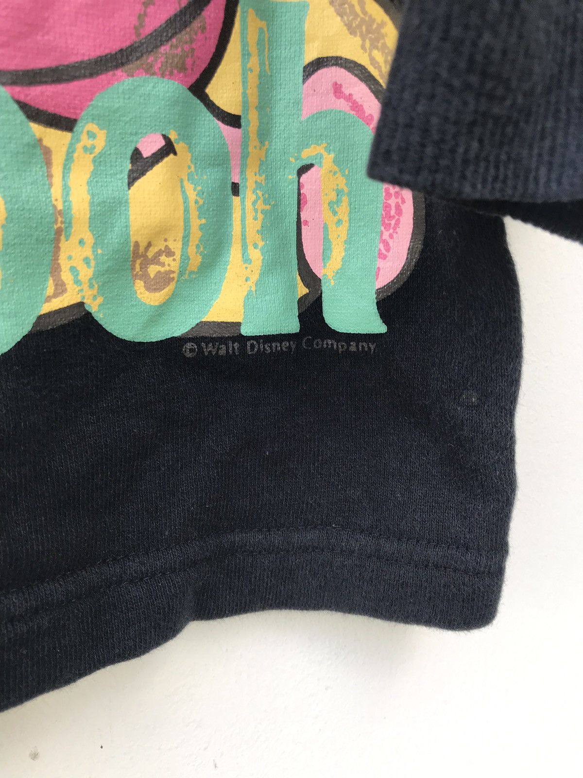 Disney × Vintage Vintage Winnie The Pooh Sweatshirt Black, Full Print Rare Size US M / EU 48-50 / 2 - 3 Thumbnail