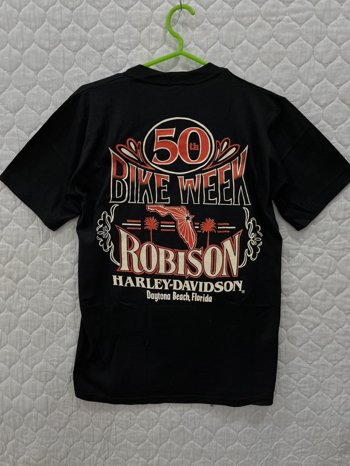 Harley Davidson E. VINTAGE DAYTONA BEACH HARLEY DAVIDSON Size US S / EU 44-46 / 1 - 4 Thumbnail