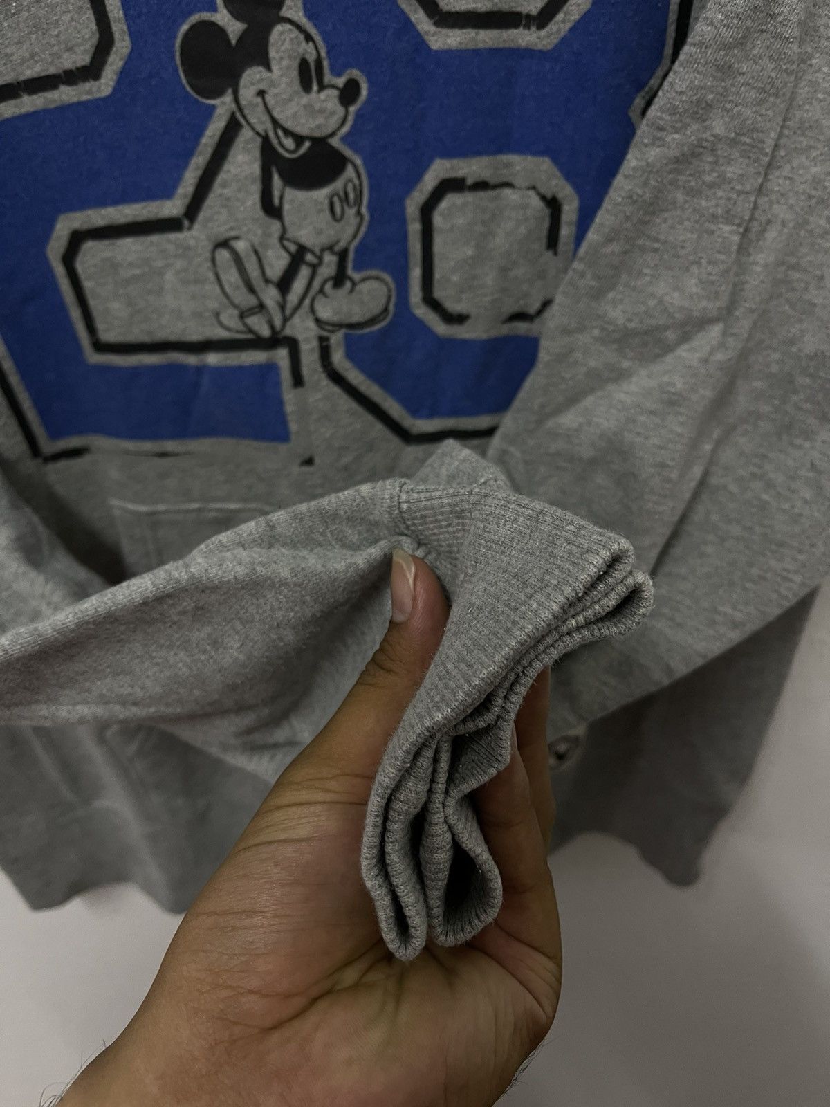 Mickey Mouse × Vintage Vintage Mickey Mouse Numbering Big Logo Sweatshirt Size US M / EU 48-50 / 2 - 3 Thumbnail