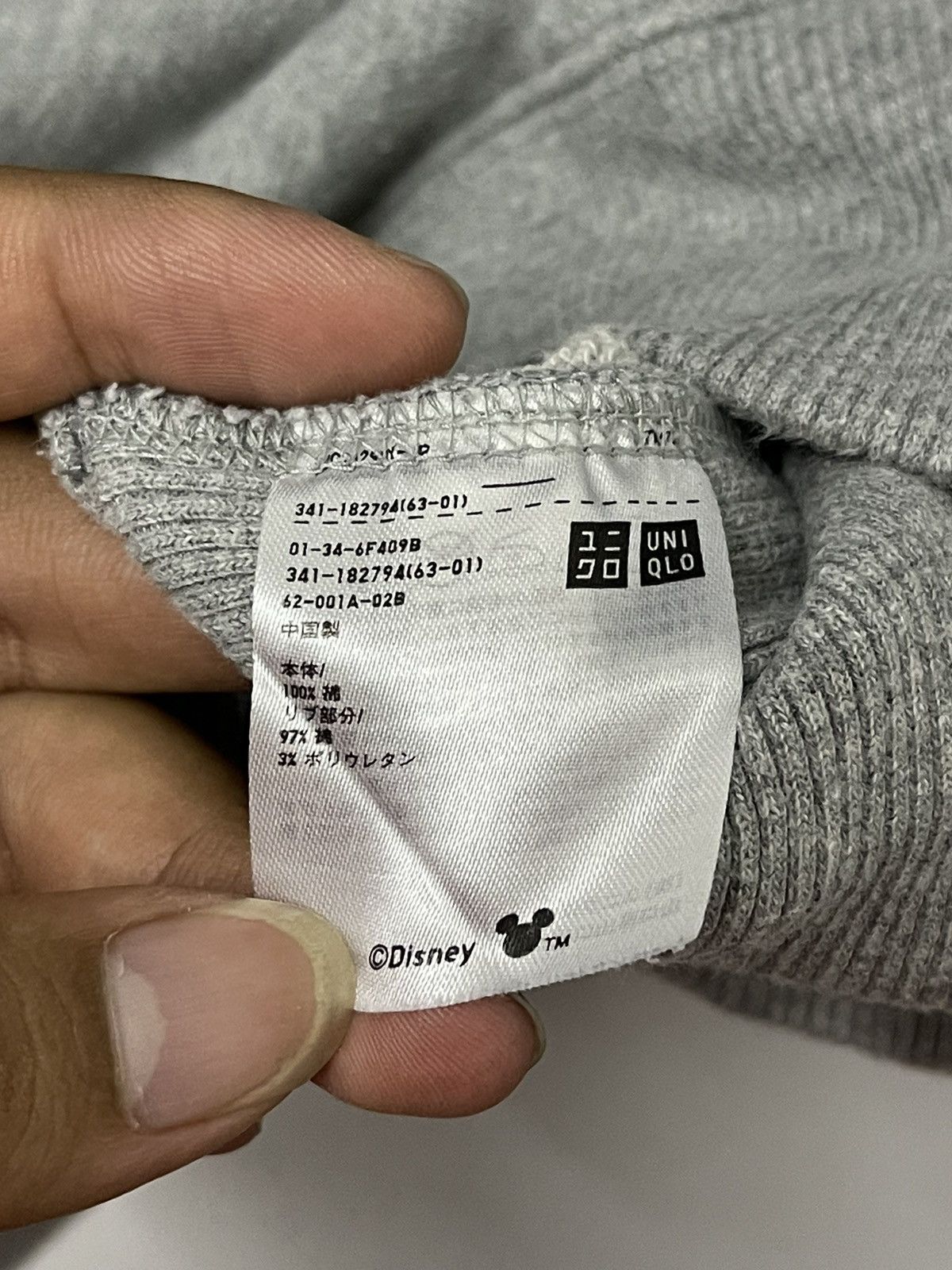 Mickey Mouse × Vintage Vintage Mickey Mouse Numbering Big Logo Sweatshirt Size US M / EU 48-50 / 2 - 9 Thumbnail