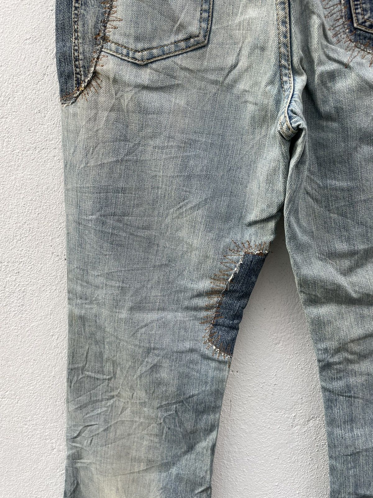 Just Cavalli Just Cavali Japan Market Distressed Flare Jeans Size US 32 / EU 48 - 11 Thumbnail