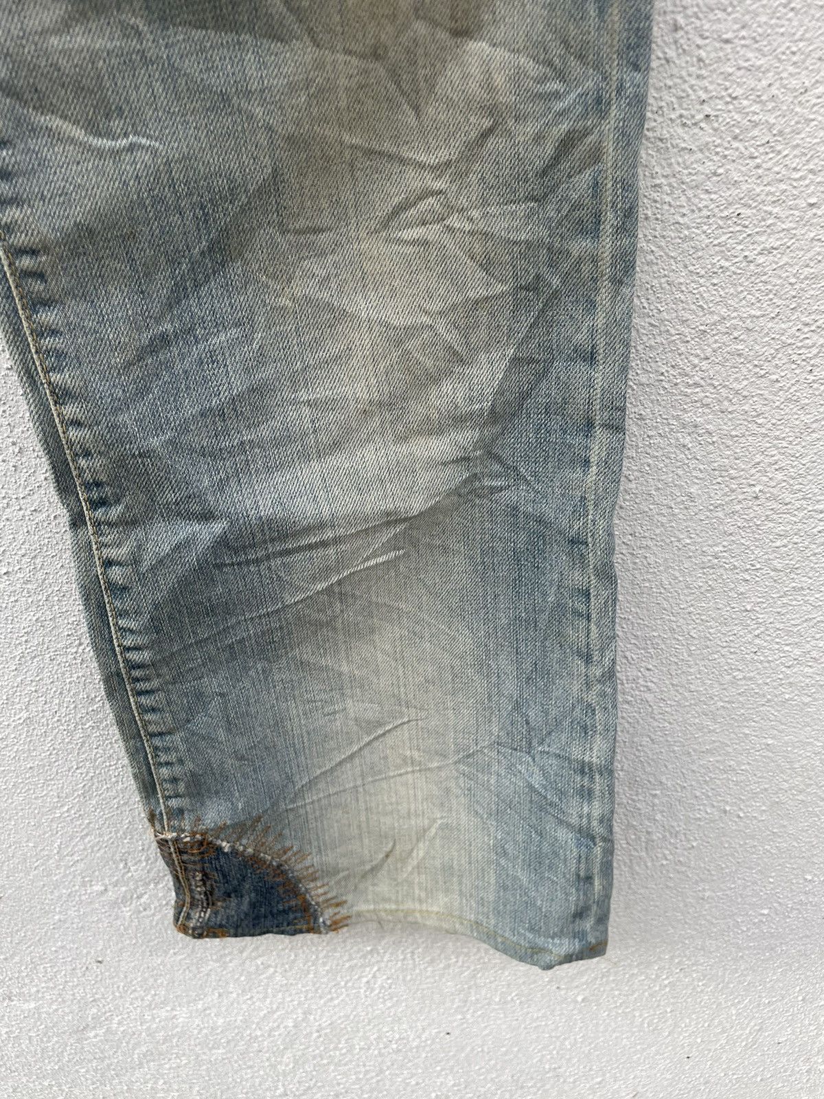 Just Cavalli Just Cavali Japan Market Distressed Flare Jeans Size US 32 / EU 48 - 5 Thumbnail