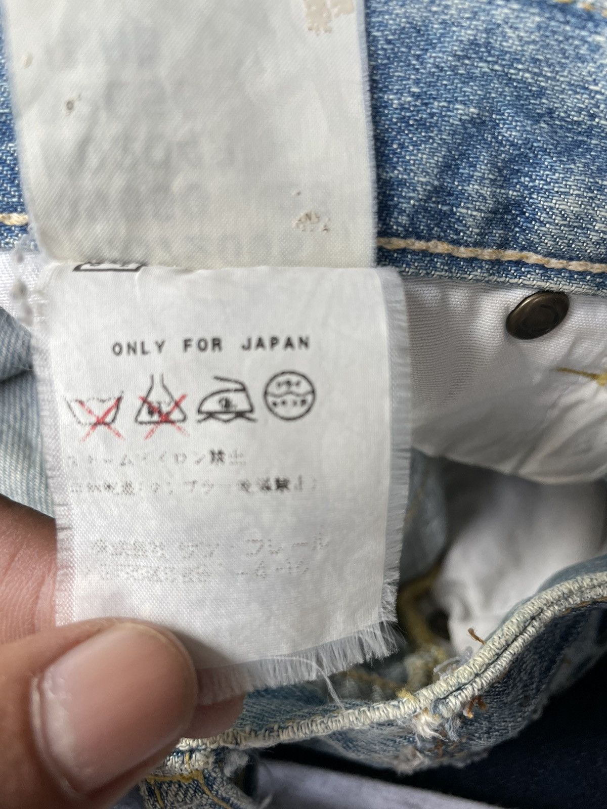 Just Cavalli Just Cavali Japan Market Distressed Flare Jeans Size US 32 / EU 48 - 16 Thumbnail