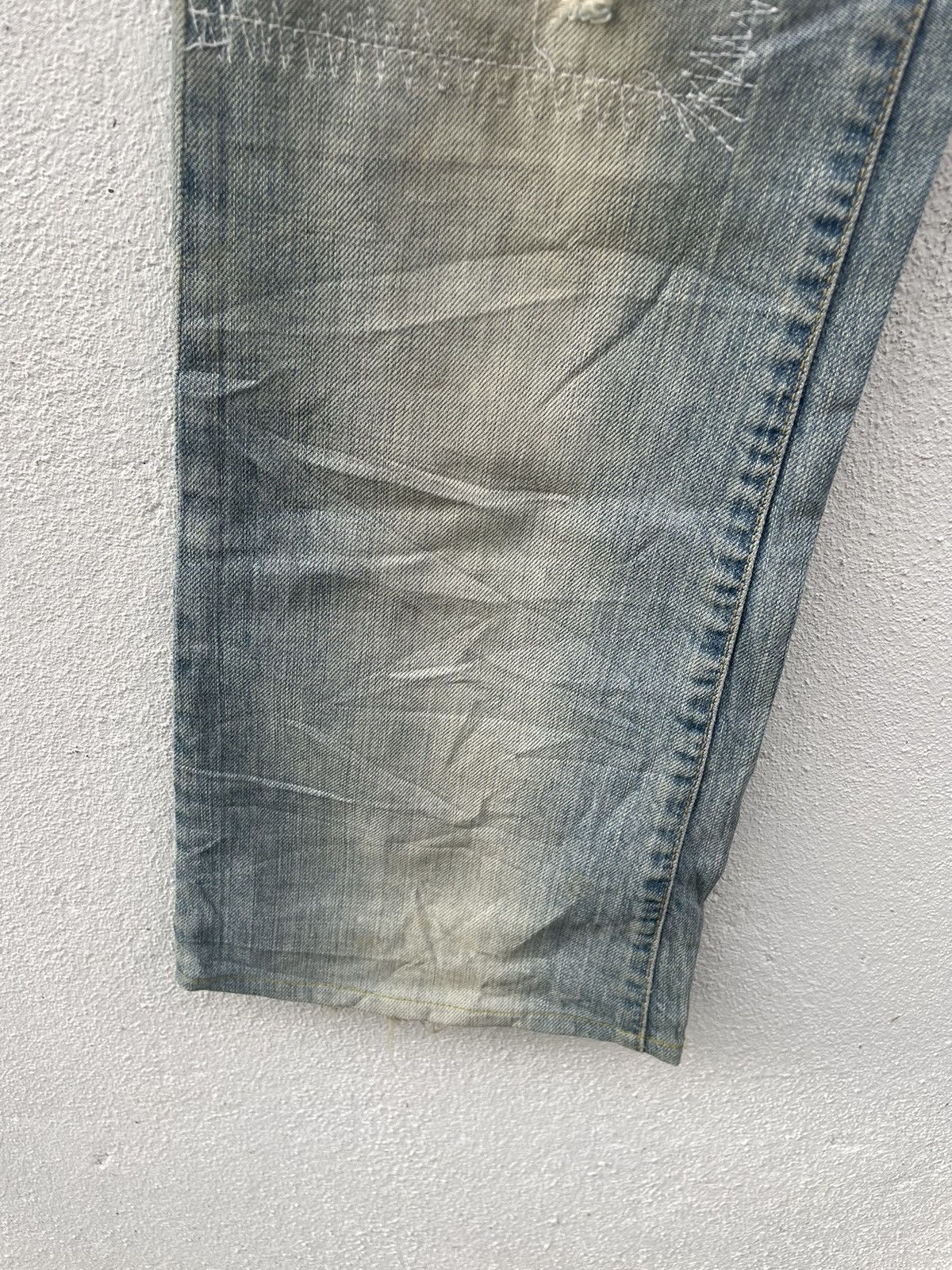 Just Cavalli Just Cavali Japan Market Distressed Flare Jeans Size US 32 / EU 48 - 6 Thumbnail
