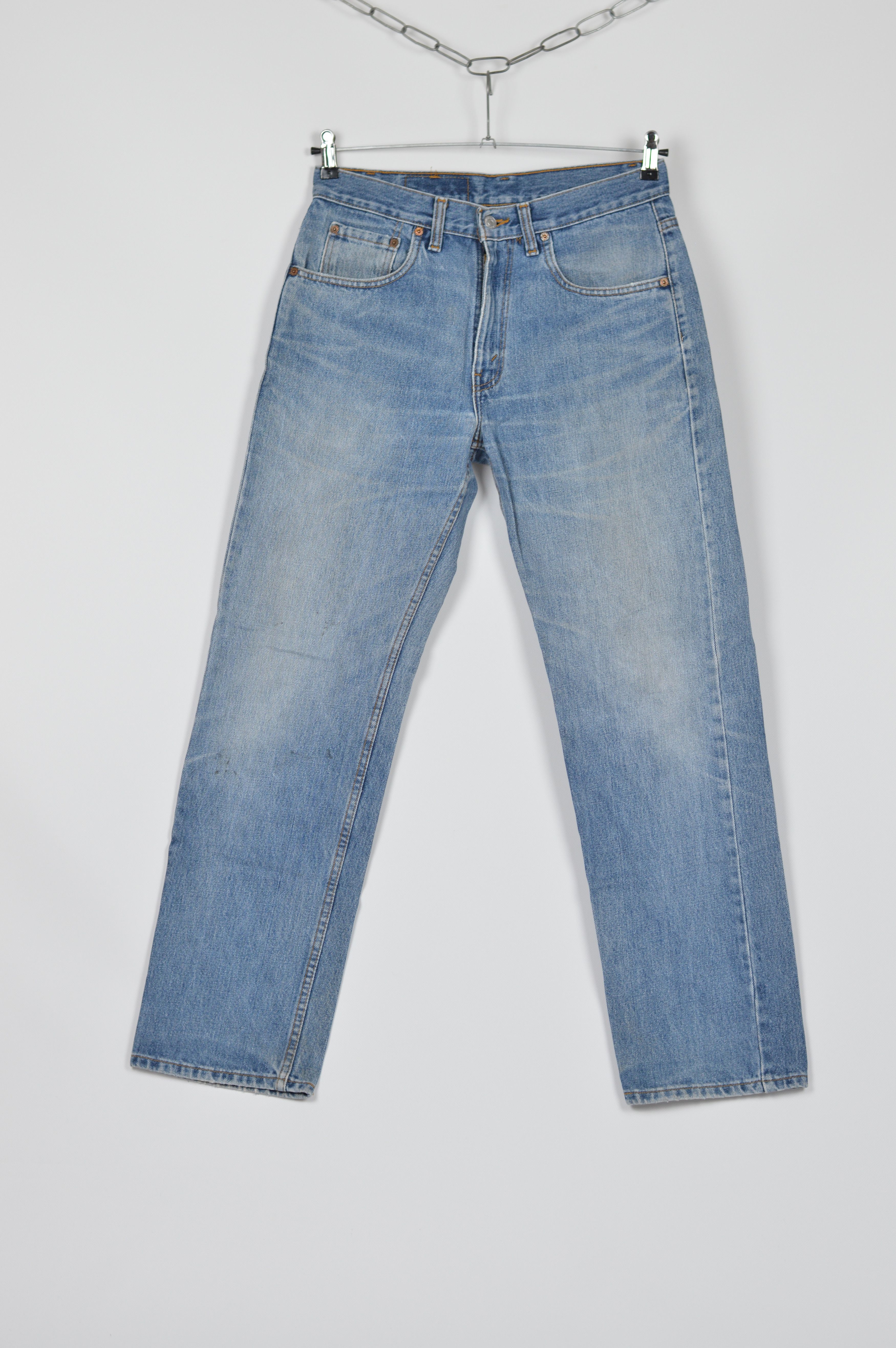 Levi's × Levi's Vintage Clothing × Vintage Vintage Levi's 505 Light Washed Blue Denim Jean Pant Size US 31 - 2 Thumbnail