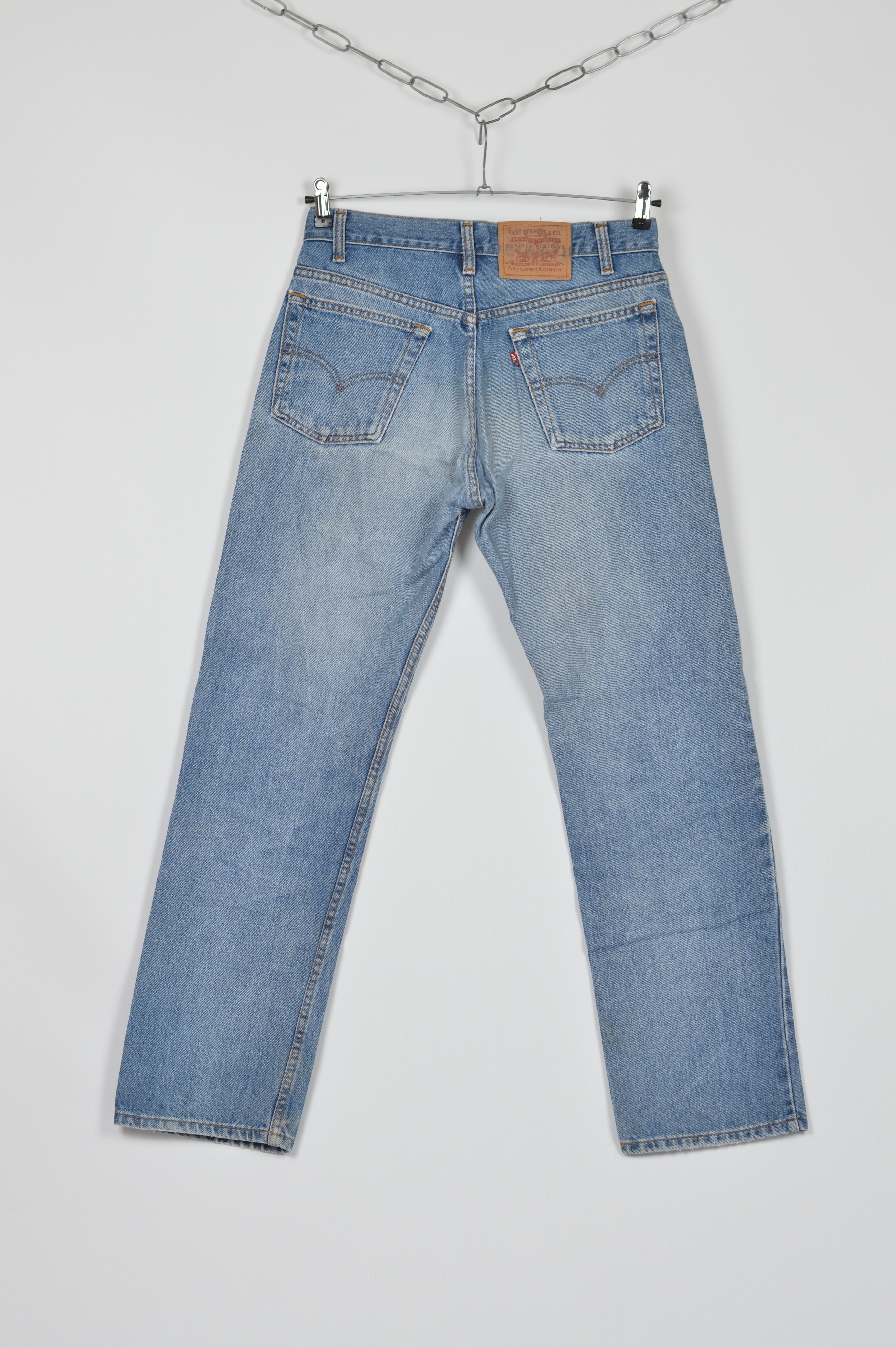 Levi's × Levi's Vintage Clothing × Vintage Vintage Levi's 505 Light Washed Blue Denim Jean Pant Size US 31 - 1 Thumbnail