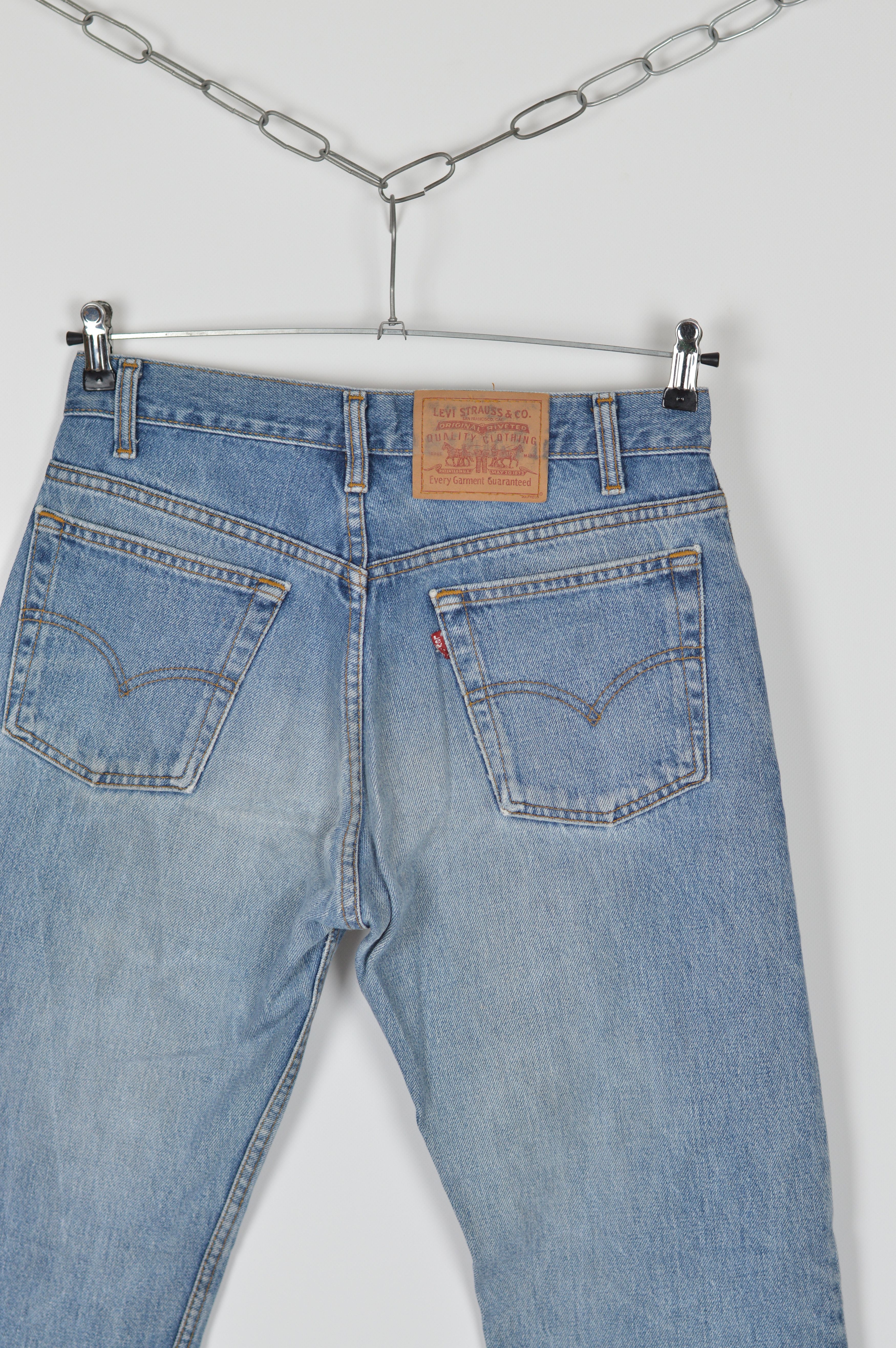 Levi's × Levi's Vintage Clothing × Vintage Vintage Levi's 505 Light Washed Blue Denim Jean Pant Size US 31 - 8 Thumbnail