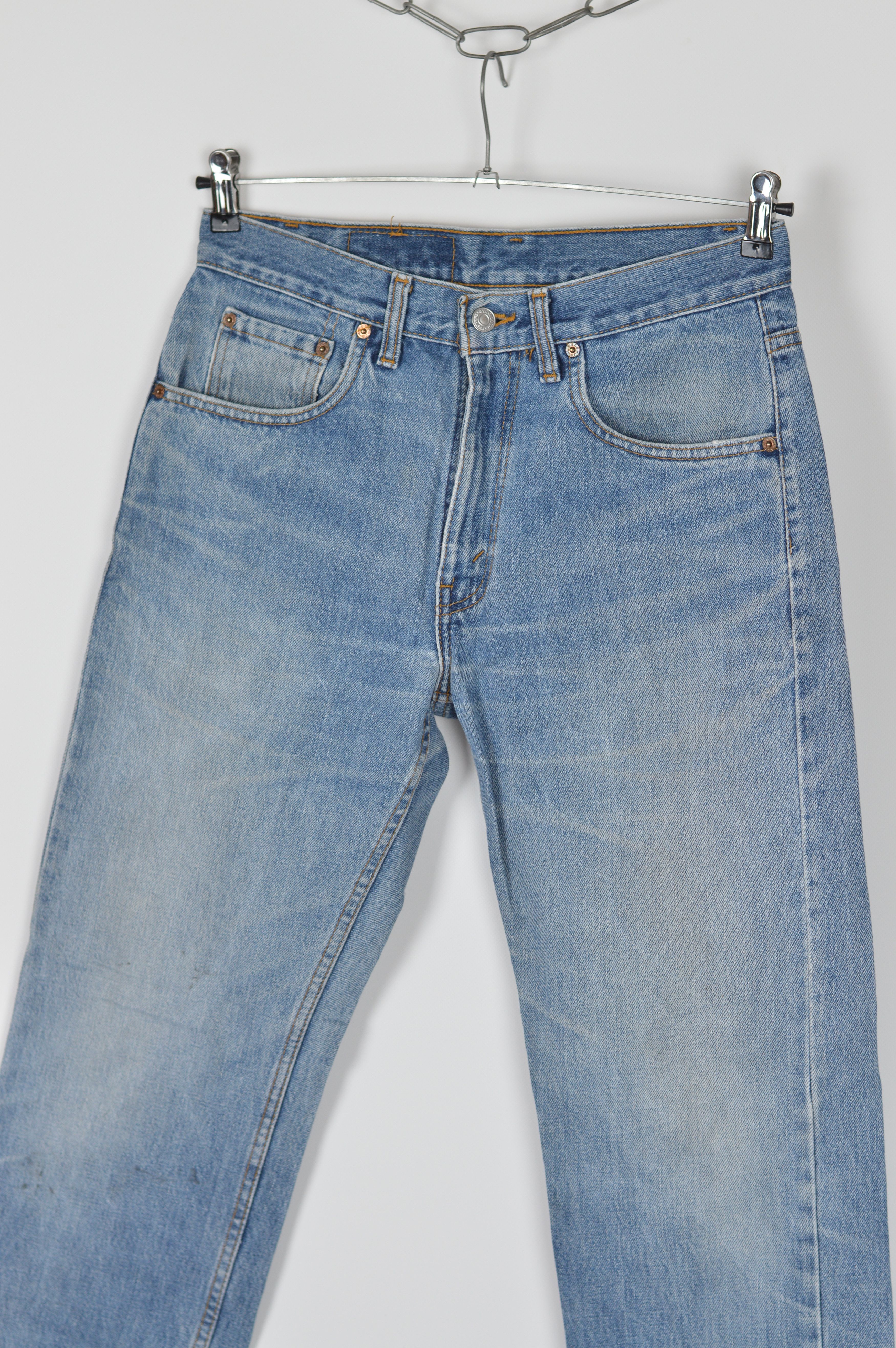 Levi's × Levi's Vintage Clothing × Vintage Vintage Levi's 505 Light Washed Blue Denim Jean Pant Size US 31 - 3 Thumbnail
