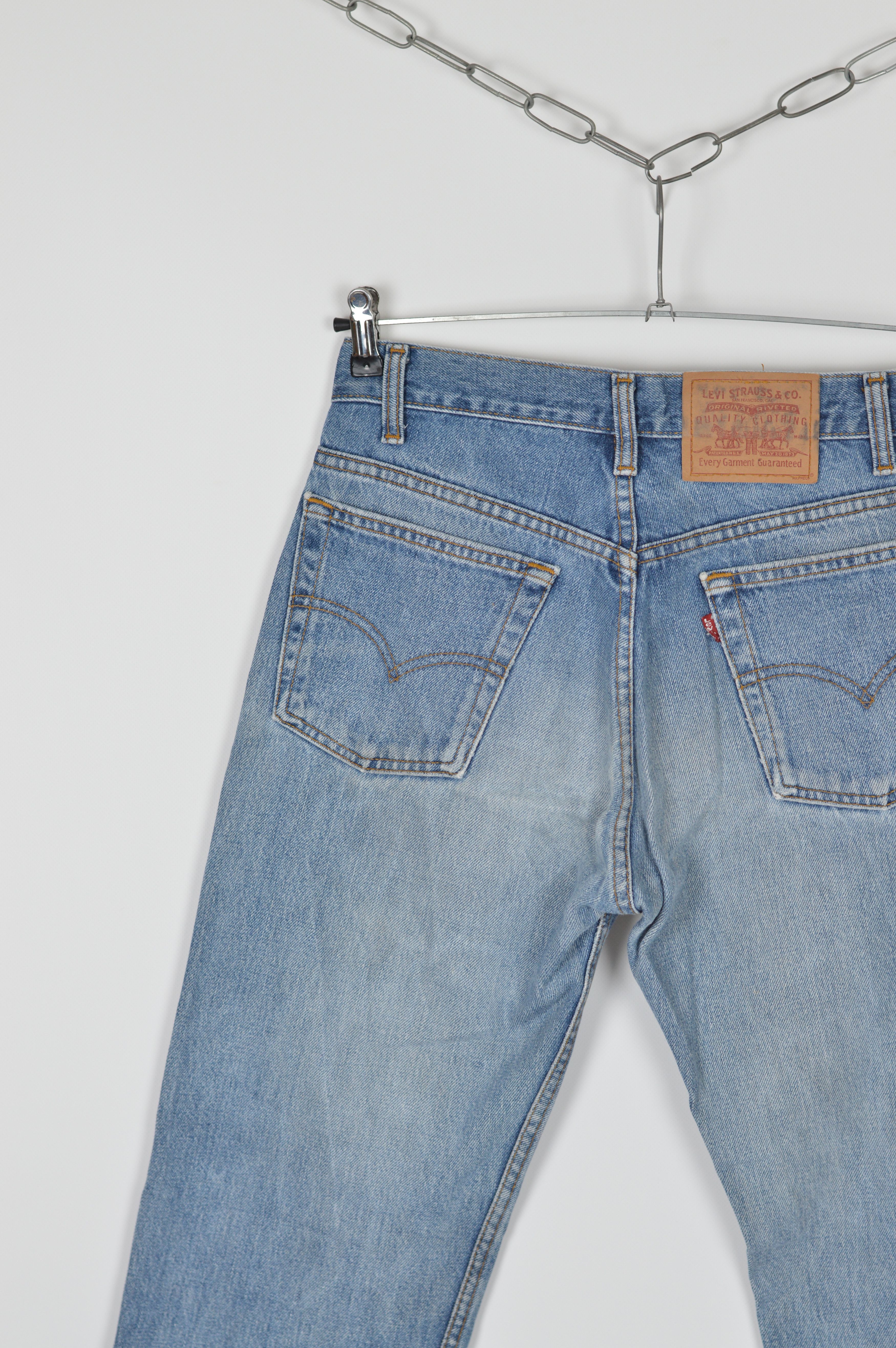 Levi's × Levi's Vintage Clothing × Vintage Vintage Levi's 505 Light Washed Blue Denim Jean Pant Size US 31 - 9 Thumbnail