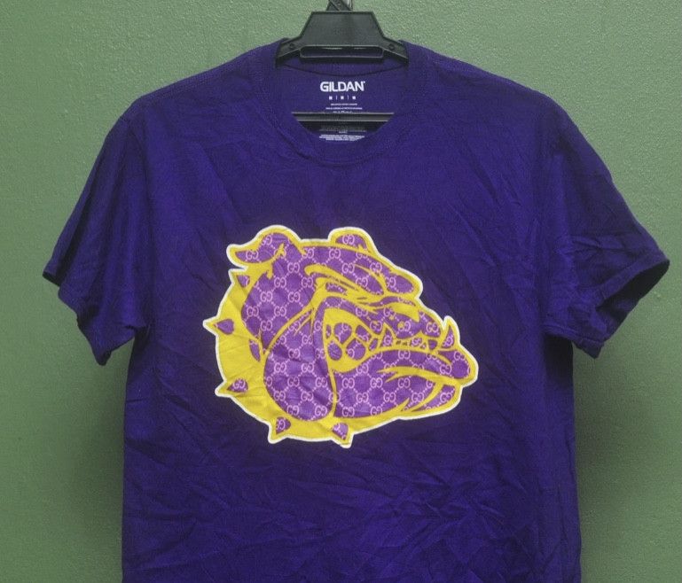 Japanese Brand × Vintage Parody Bulldog Big Logo Purple Streetwear Fashion Style Size US M / EU 48-50 / 2 - 3 Thumbnail