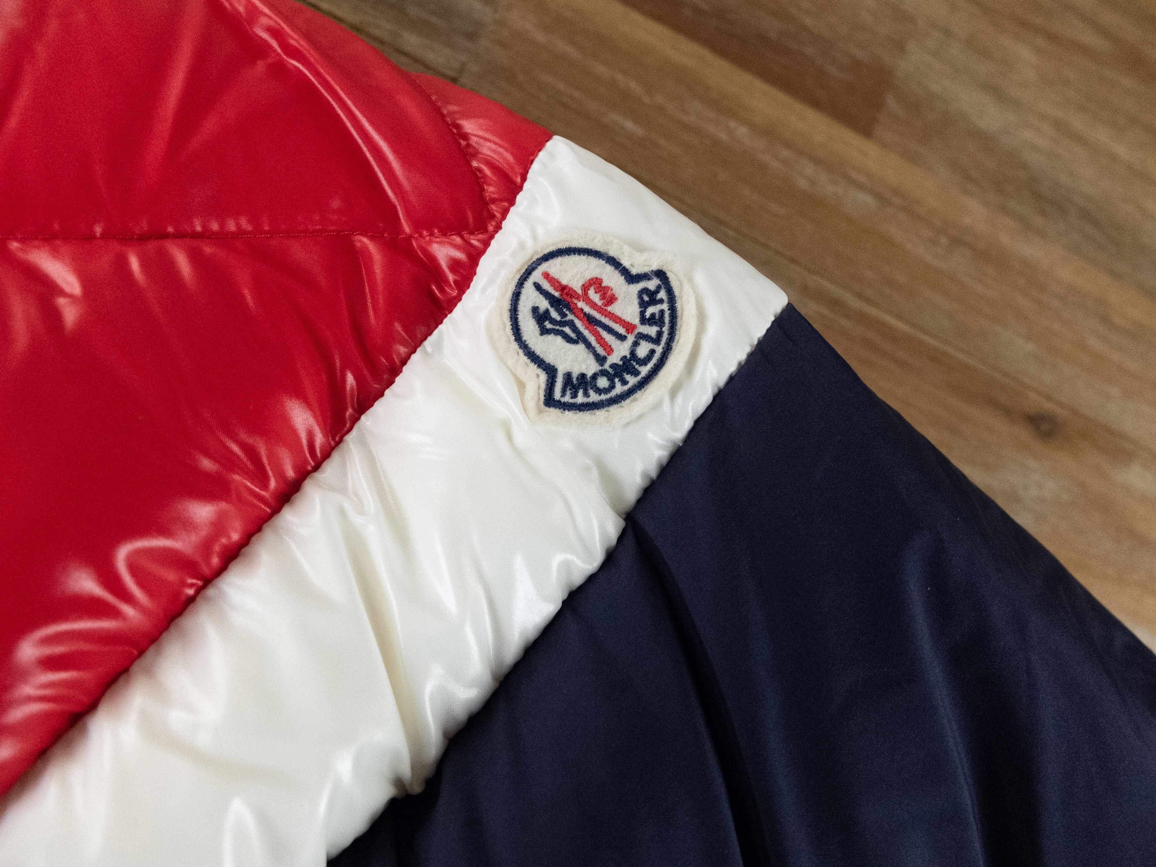 Moncler MONCLER Konic navy red contrast quilted down jacket - M / 2 Size US M / EU 48-50 / 2 - 4 Thumbnail