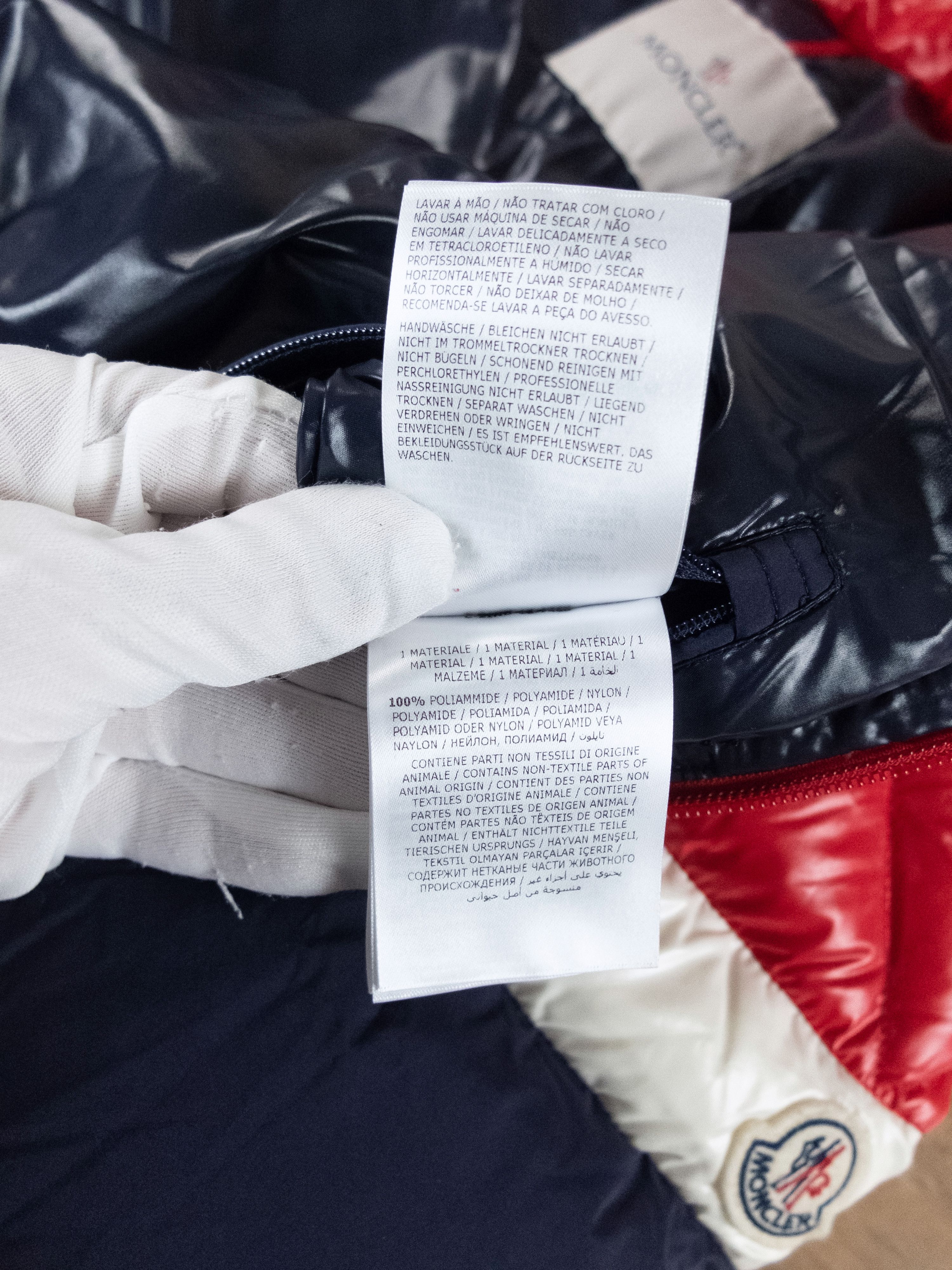 Moncler MONCLER Konic navy red contrast quilted down jacket - M / 2 Size US M / EU 48-50 / 2 - 11 Thumbnail