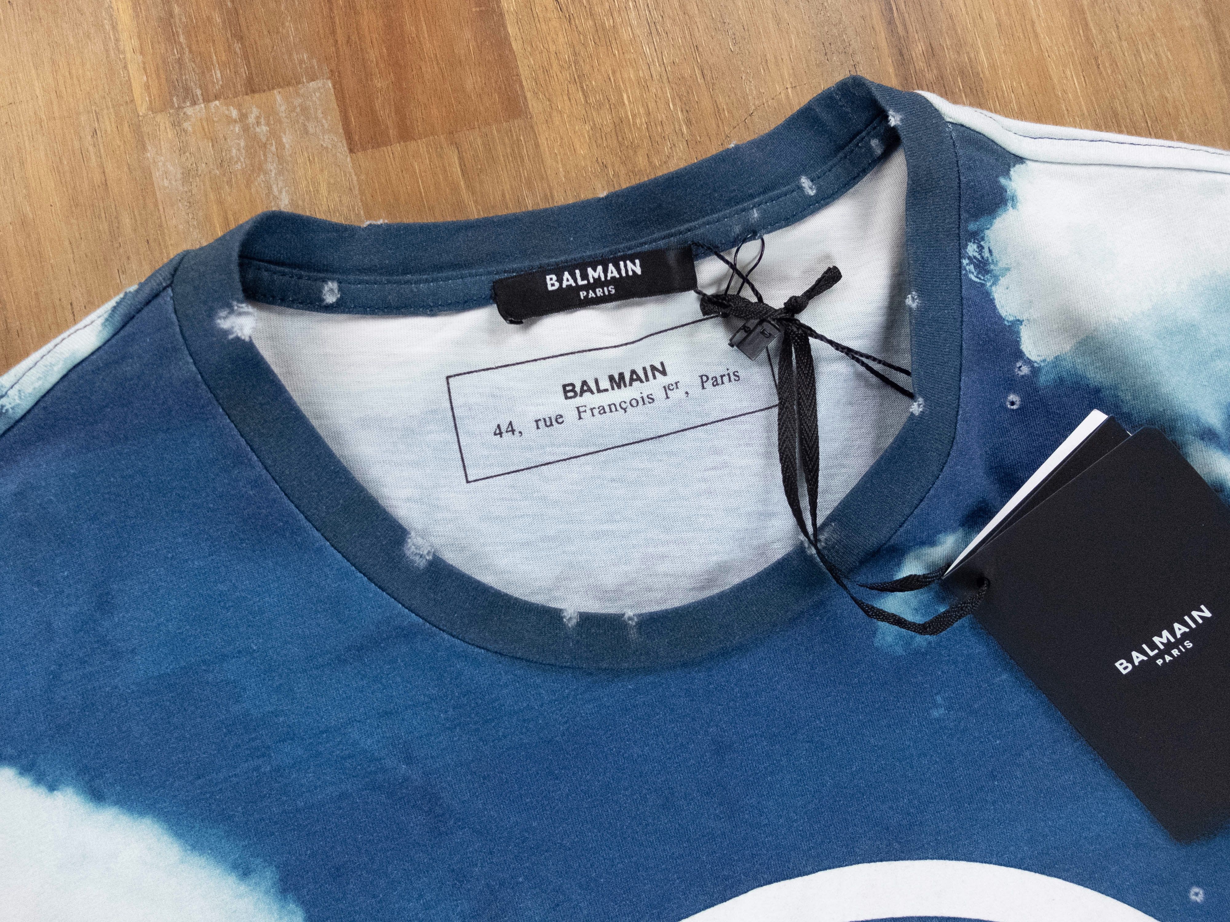 Balmain BALMAIN Grand Canyon print logo t-shirt NWT Small Size US S / EU 44-46 / 1 - 5 Thumbnail