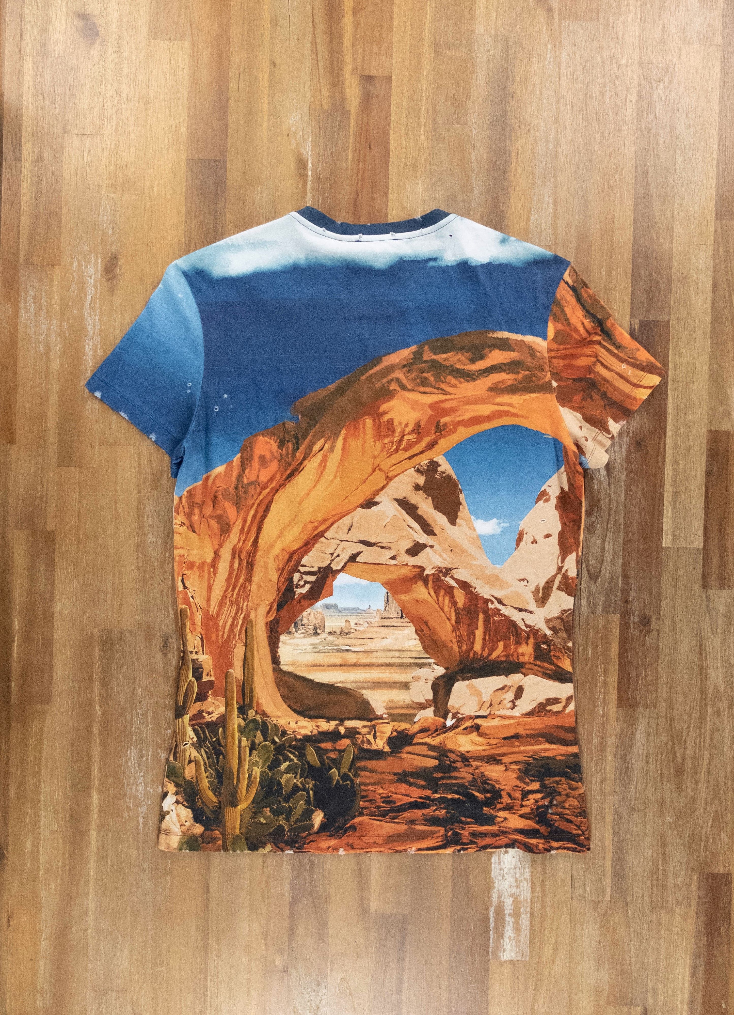 Balmain BALMAIN Grand Canyon print logo t-shirt NWT Small Size US S / EU 44-46 / 1 - 11 Thumbnail