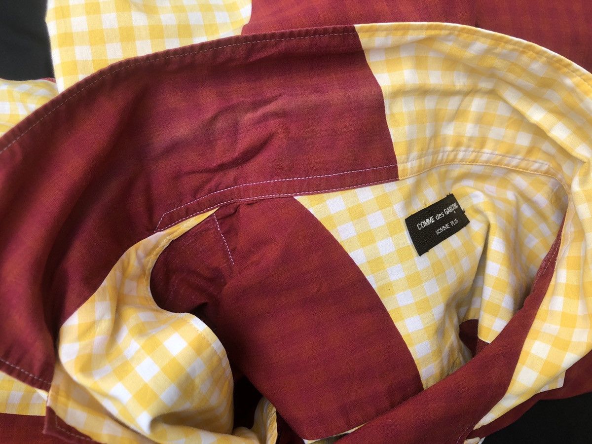 Comme des Garcons Homme Plus AD2001 CDGHP Japan 2001 Camp Collar Psychedelic Shirt Size US M / EU 48-50 / 2 - 14 Thumbnail