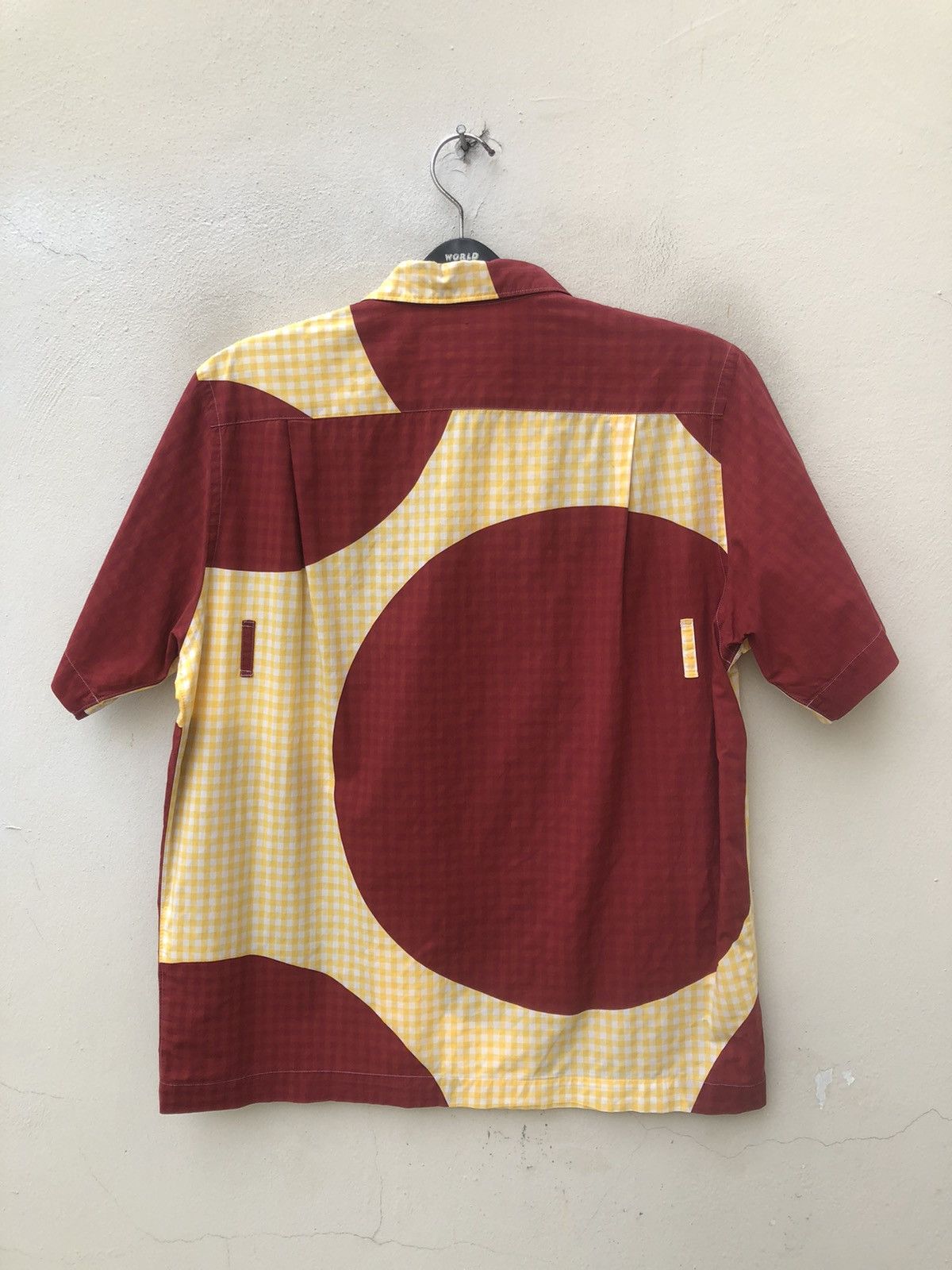 Comme des Garcons Homme Plus AD2001 CDGHP Japan 2001 Camp Collar Psychedelic Shirt Size US M / EU 48-50 / 2 - 11 Thumbnail