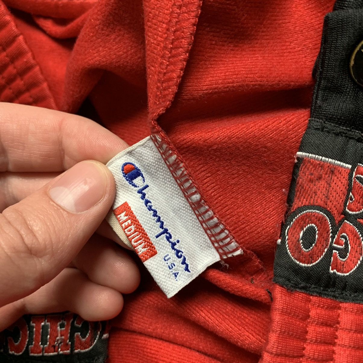 Champion × NBA × Vintage Vintage 90s Champion Track Pants Size US 31 - 8 Thumbnail