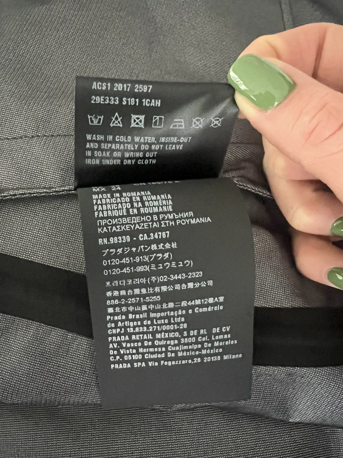 Prada 🔥$2.6K VALUE🔥 Prada Technical Sport Jacket with rubber patch Size US S / EU 44-46 / 1 - 13 Thumbnail