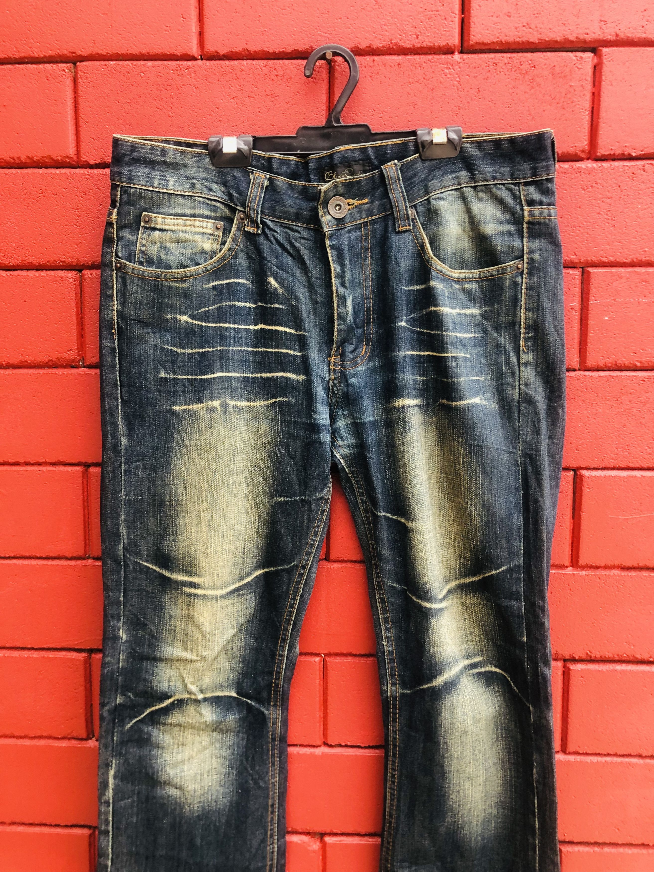 Japanese Brand × Vintage Vintage Black Crobon Japanese Designer Fashion Style Size US 33 - 3 Thumbnail