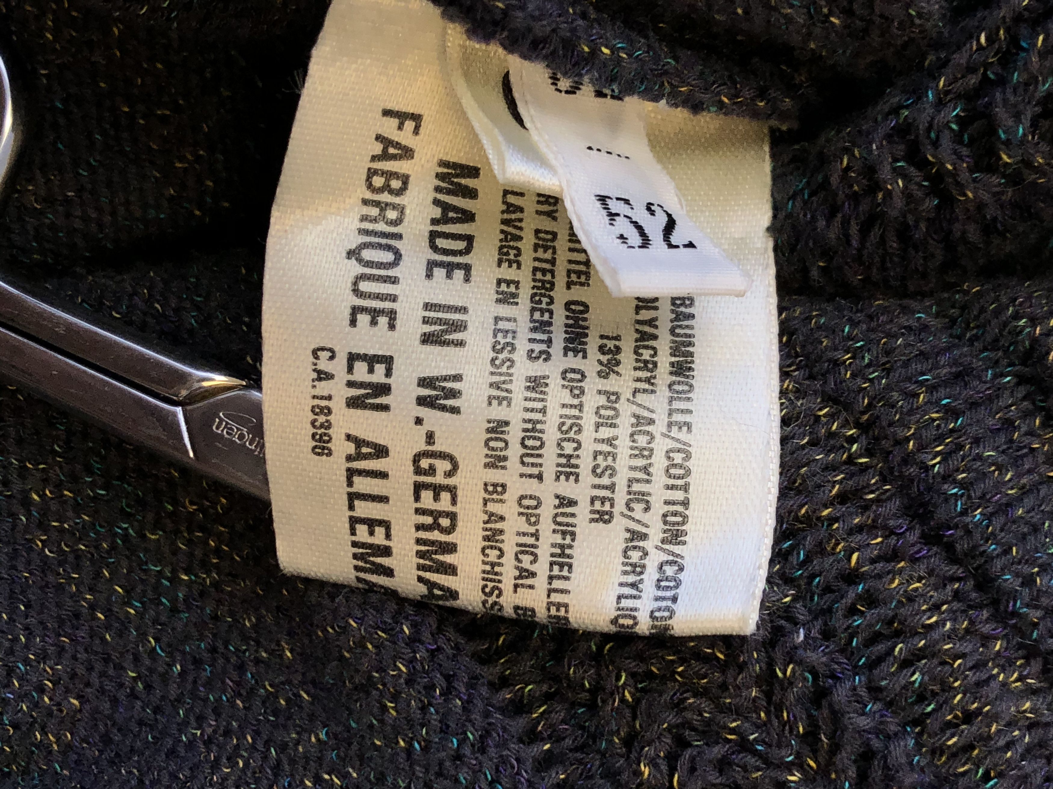 Carlo Colucci Vintage Carlo Colucci Sweater Rare West Germany Y2K Hype Size US XL / EU 56 / 4 - 8 Thumbnail