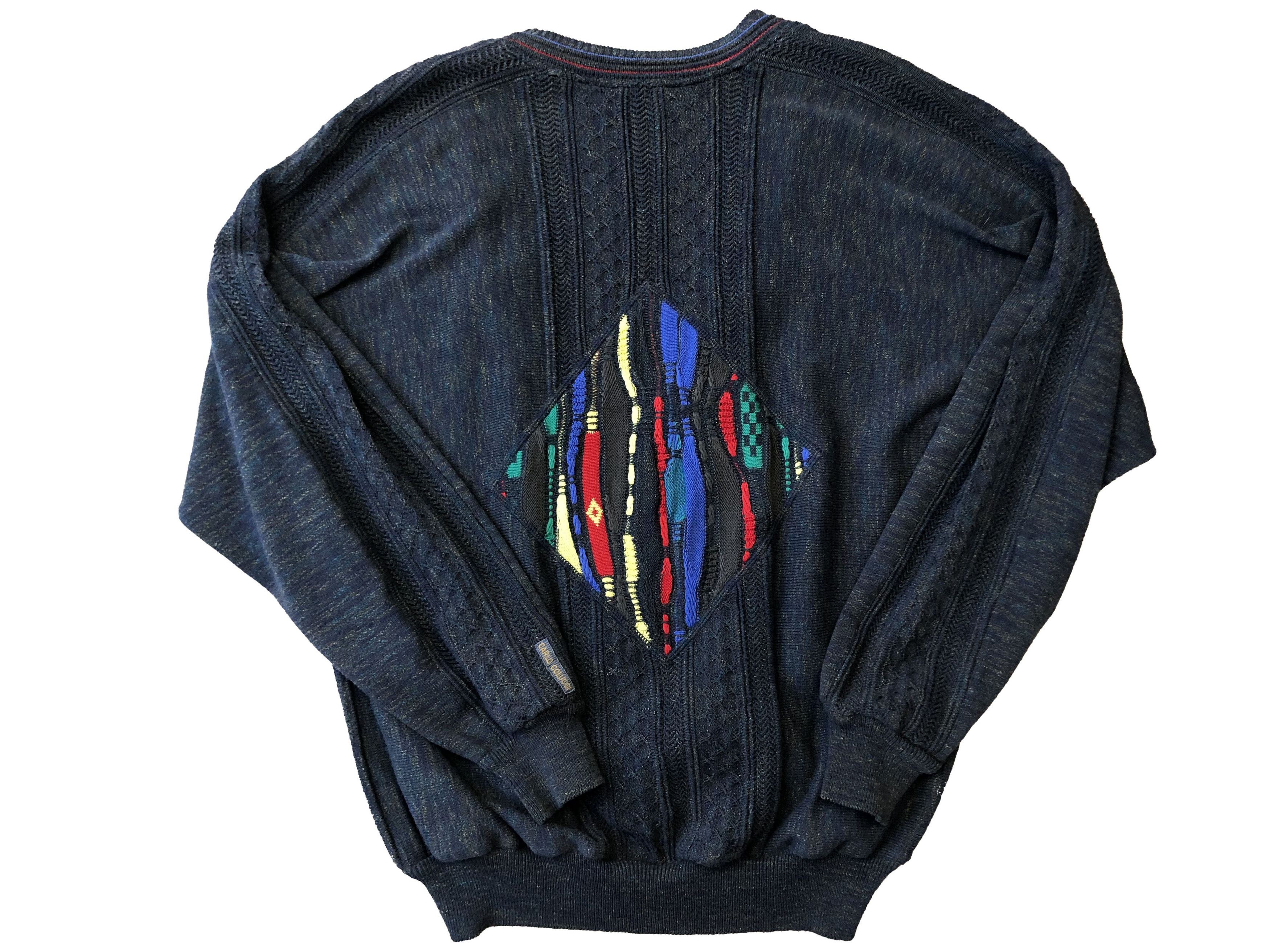 Carlo Colucci Vintage Carlo Colucci Sweater Rare West Germany Y2K Hype Size US XL / EU 56 / 4 - 2 Thumbnail