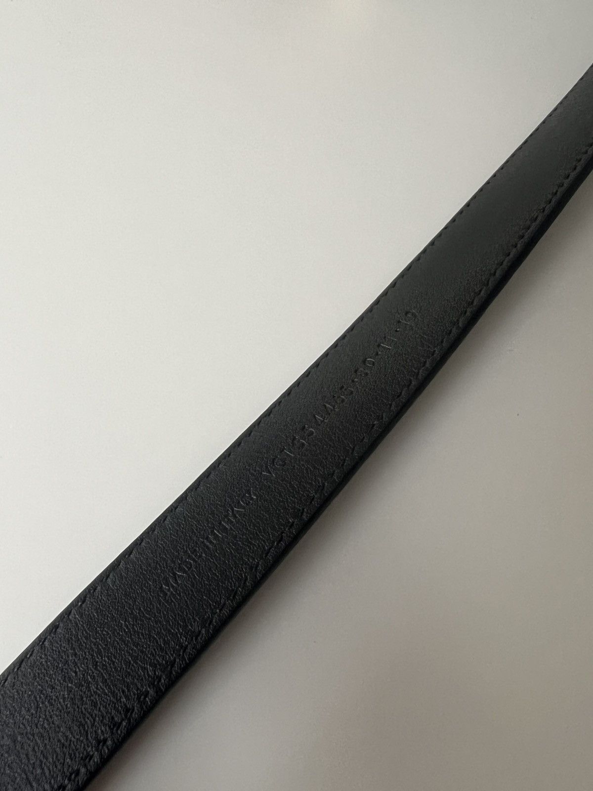 Saint Laurent Paris × Yves Saint Laurent Saint Laurent Bronze Metal Logo Belt Size ONE SIZE - 4 Thumbnail