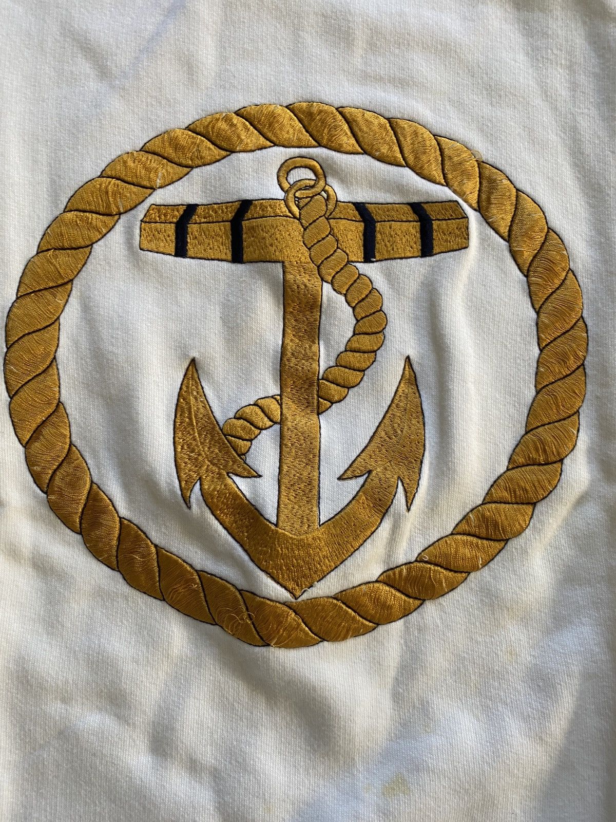 Jaeger Vintage 90’s Jaeger Anchor 3/4 Sleeve Crewneck Sweatshirt Size US M / EU 48-50 / 2 - 2 Thumbnail
