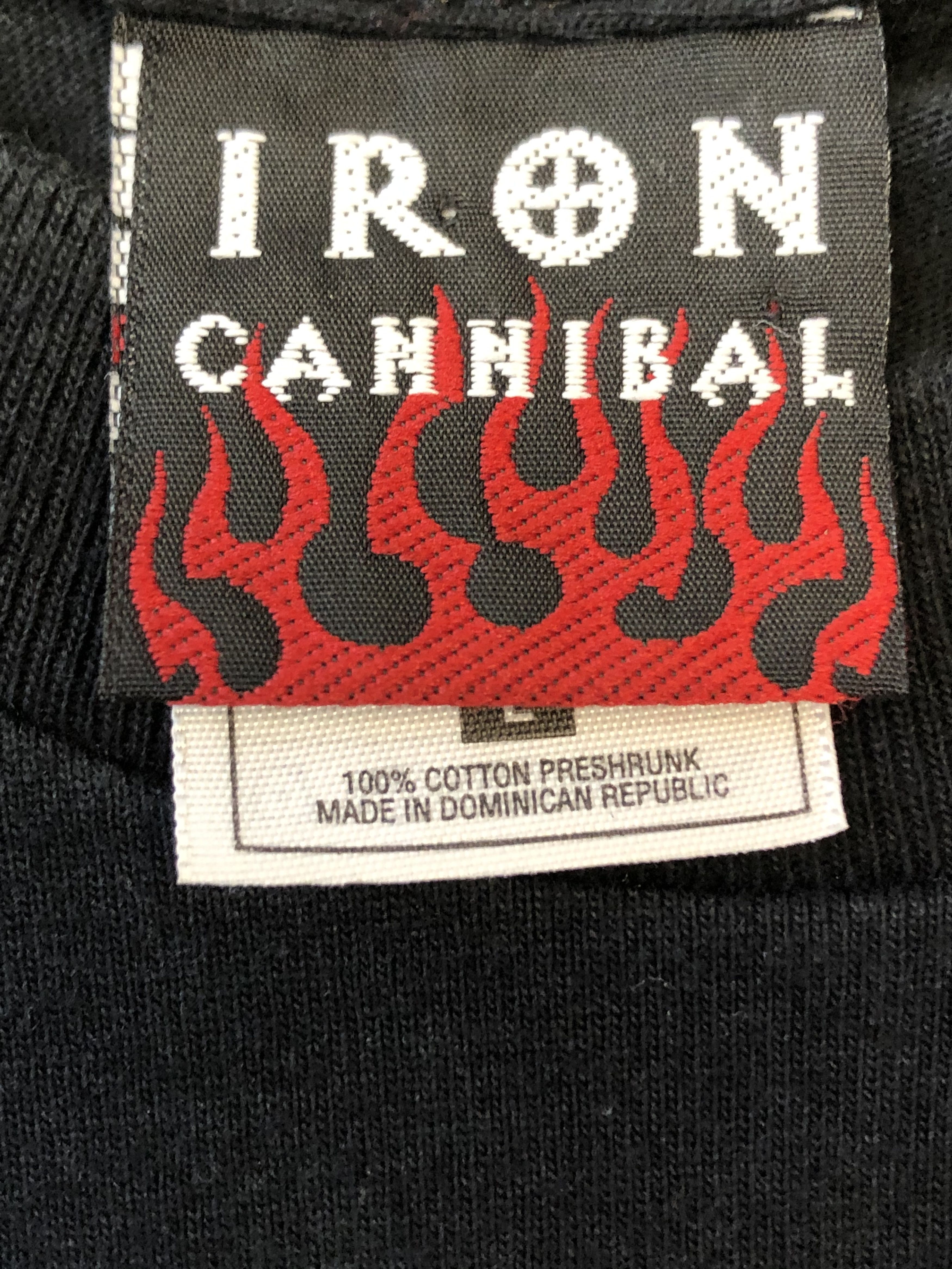 Band Tees × Vintage × West Coast Choppers VIntage Iron Cannibal Choppers Linkoln Tee Shirt Rare Size US L / EU 52-54 / 3 - 8 Thumbnail