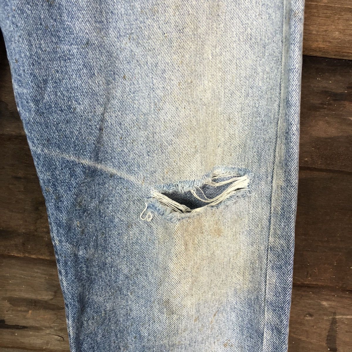Levi's 80´ 505 Levis Strauss vintage faded Denim Jeans Pants #5752 Size US 32 / EU 48 - 5 Thumbnail
