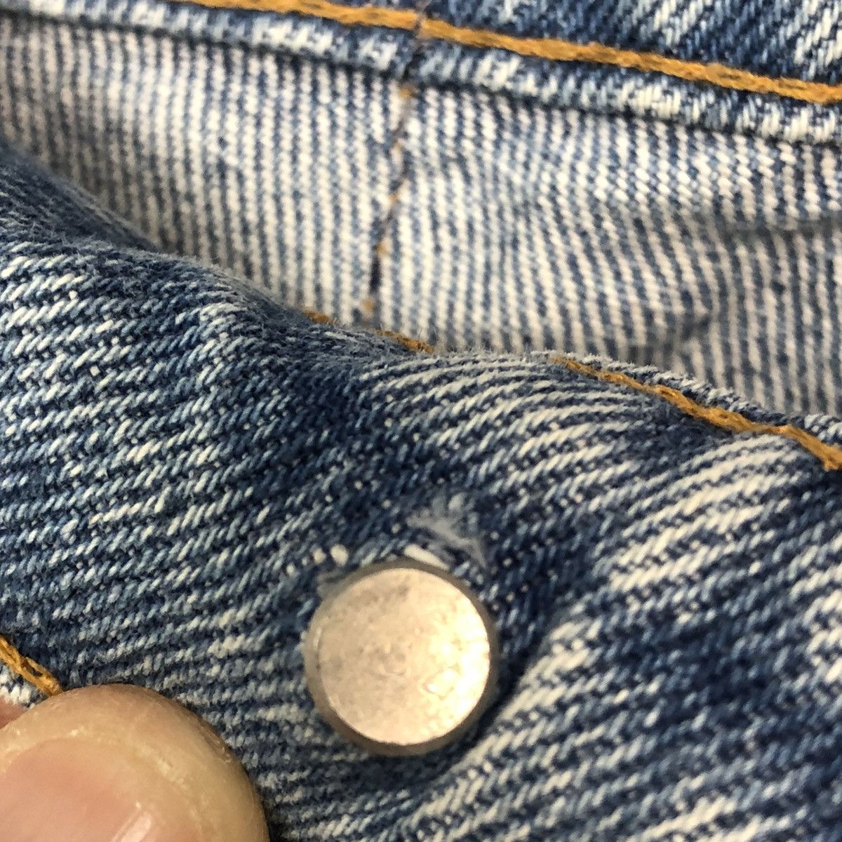 Levi's 80´ 505 Levis Strauss vintage faded Denim Jeans Pants #5752 Size US 32 / EU 48 - 10 Thumbnail