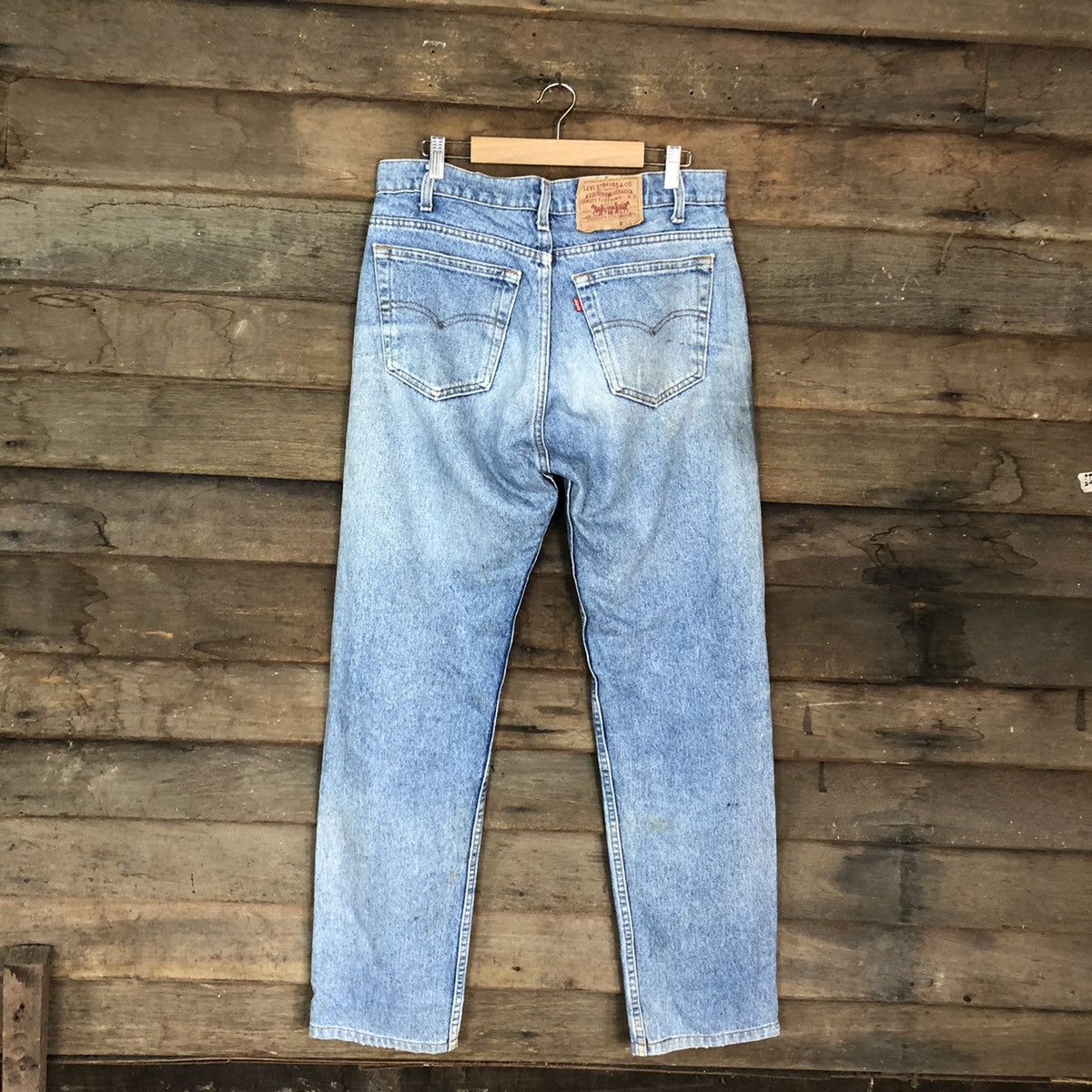 Levi's 80´ 505 Levis Strauss vintage faded Denim Jeans Pants #5752 Size US 32 / EU 48 - 11 Thumbnail