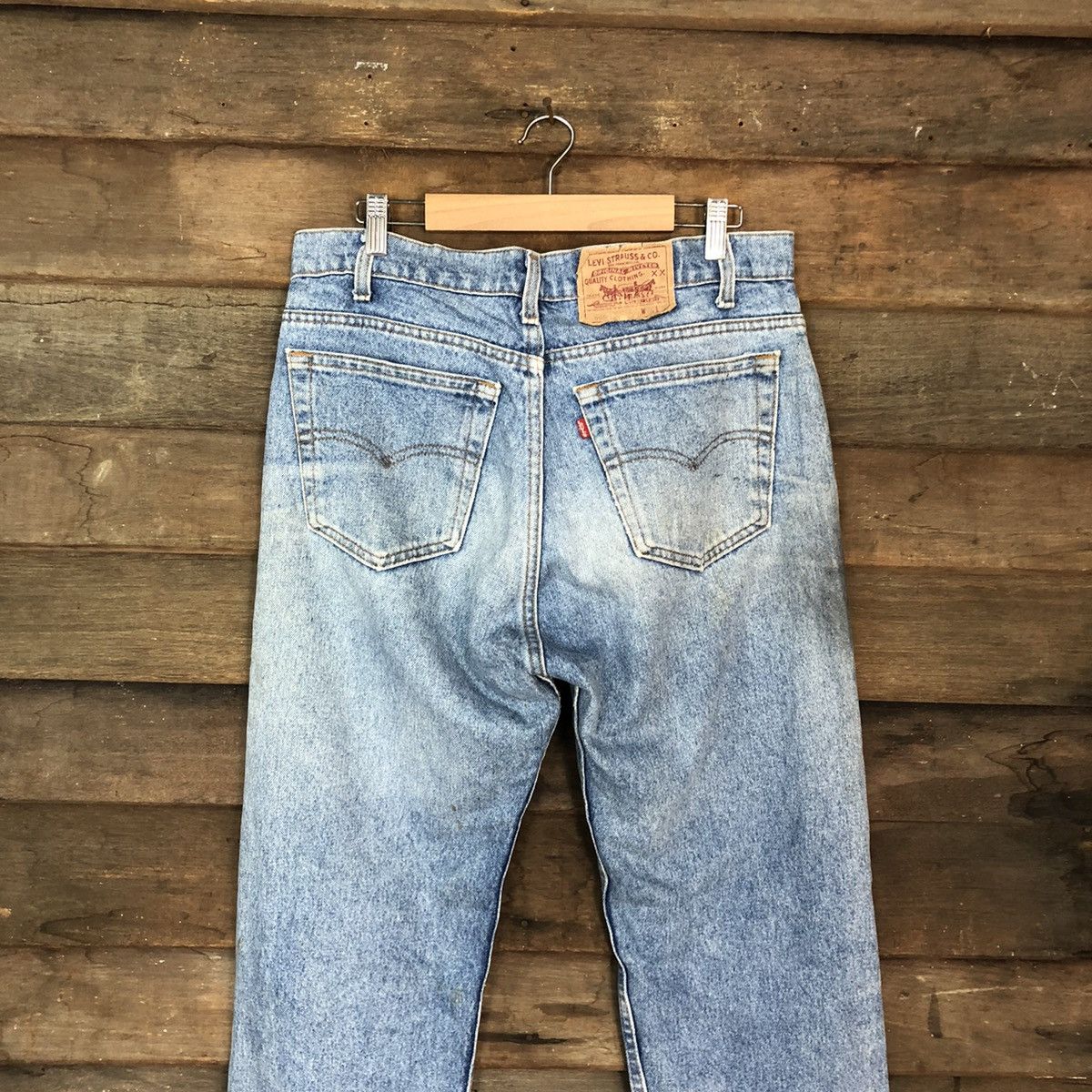 Levi's 80´ 505 Levis Strauss vintage faded Denim Jeans Pants #5752 Size US 32 / EU 48 - 12 Thumbnail