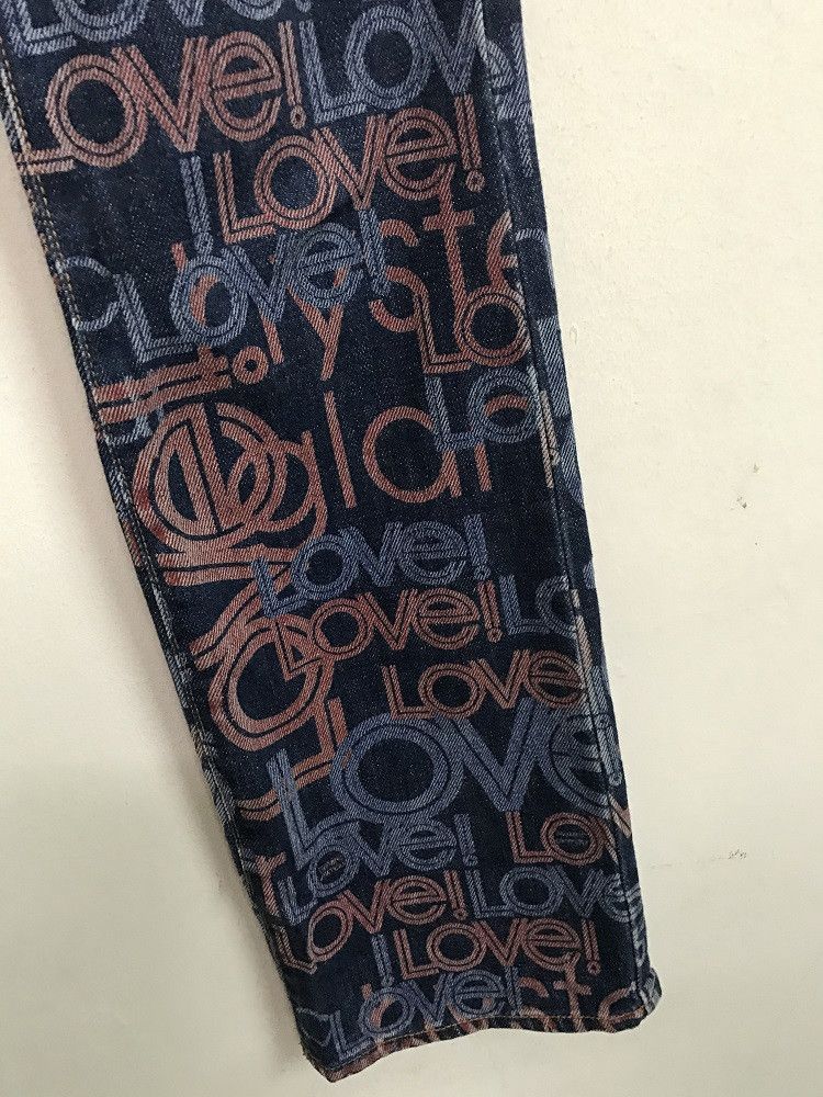 Hysteric Glamour × Japanese Brand Hg Made in Japan All Print Psychedelic Denim Jeans Size US 28 / EU 44 - 8 Thumbnail