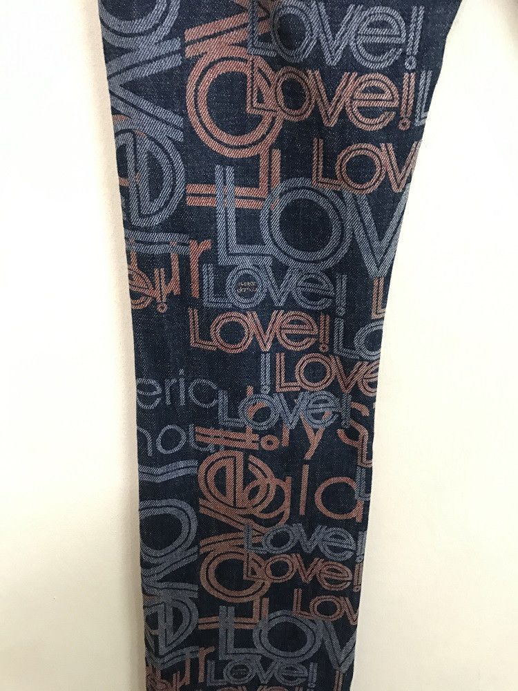 Hysteric Glamour × Japanese Brand Hg Made in Japan All Print Psychedelic Denim Jeans Size US 28 / EU 44 - 13 Thumbnail