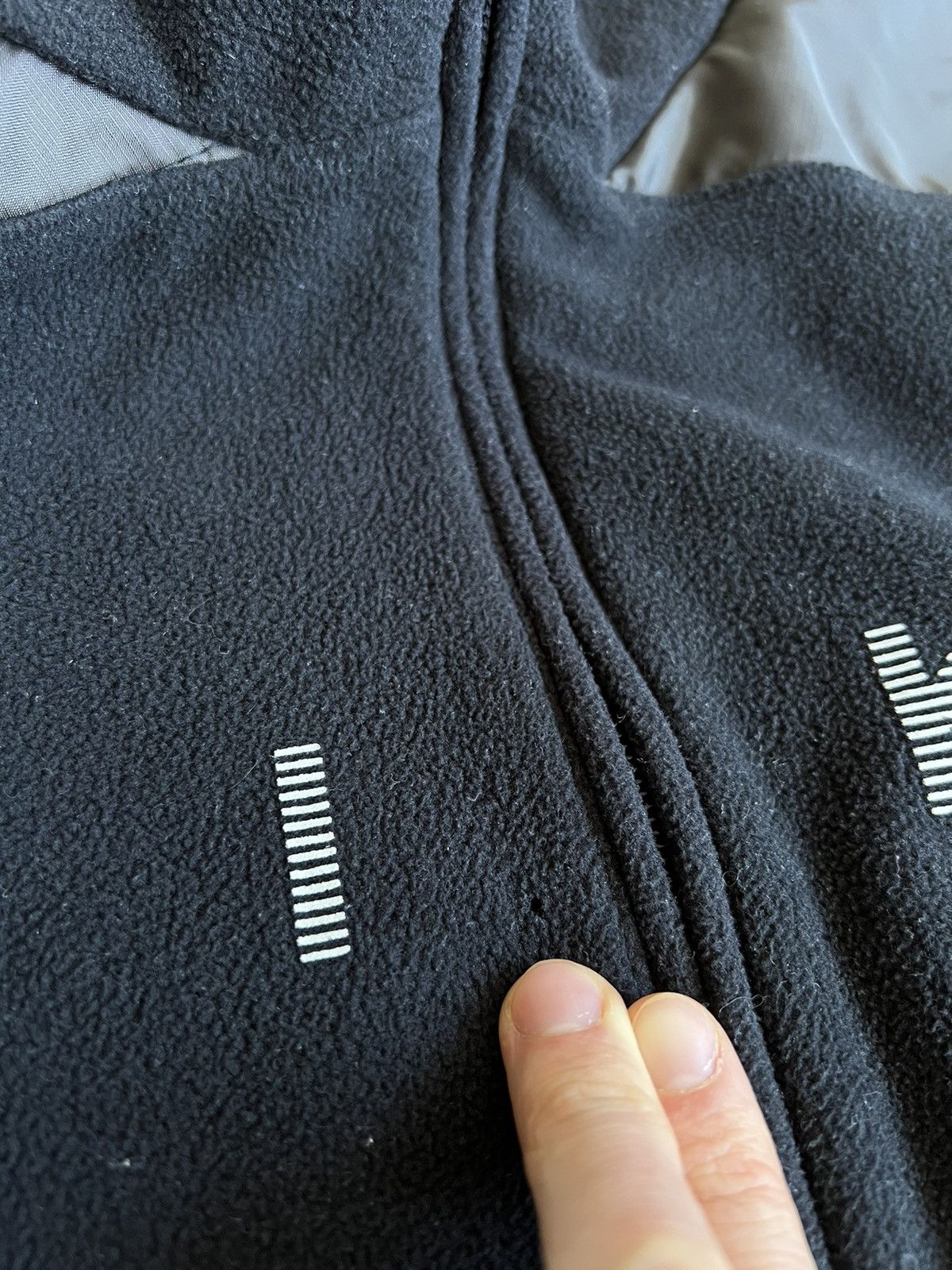 Nike × Vintage Vintage Nike shox Zip Fleece Sweatshirt like Nike Tn Size US XL / EU 56 / 4 - 8 Thumbnail