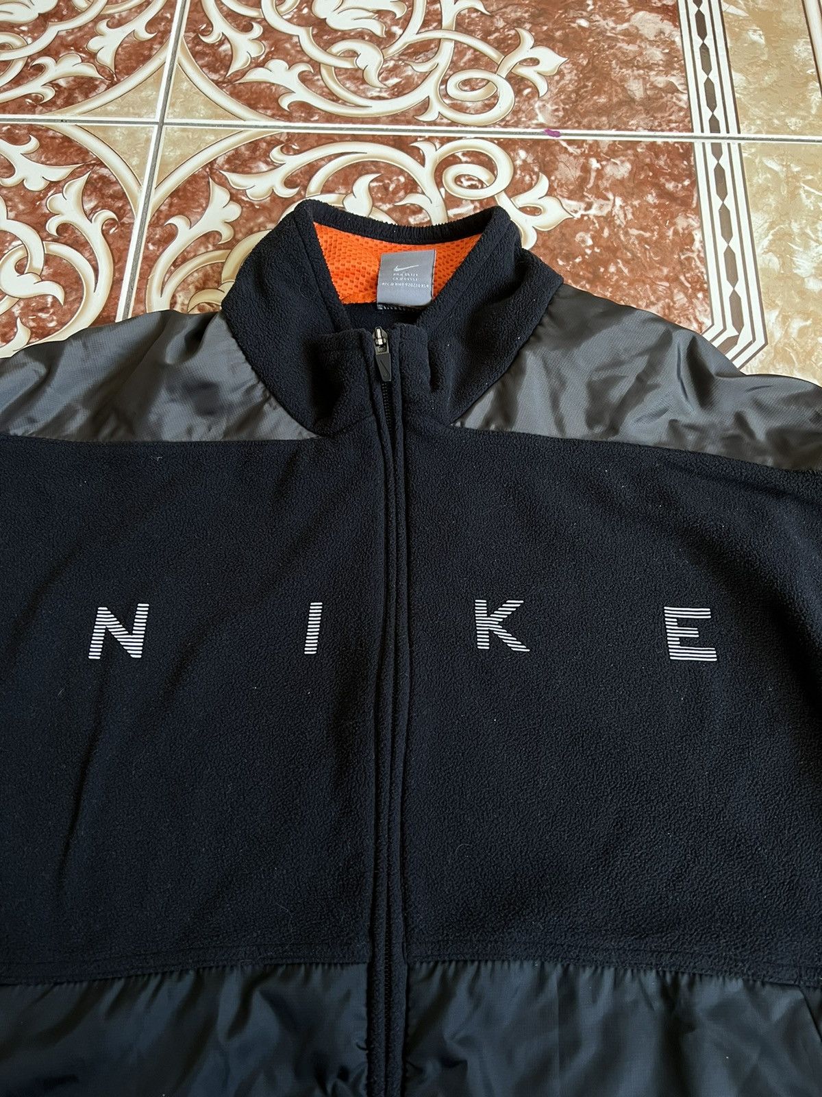 Nike × Vintage Vintage Nike shox Zip Fleece Sweatshirt like Nike Tn Size US XL / EU 56 / 4 - 4 Thumbnail